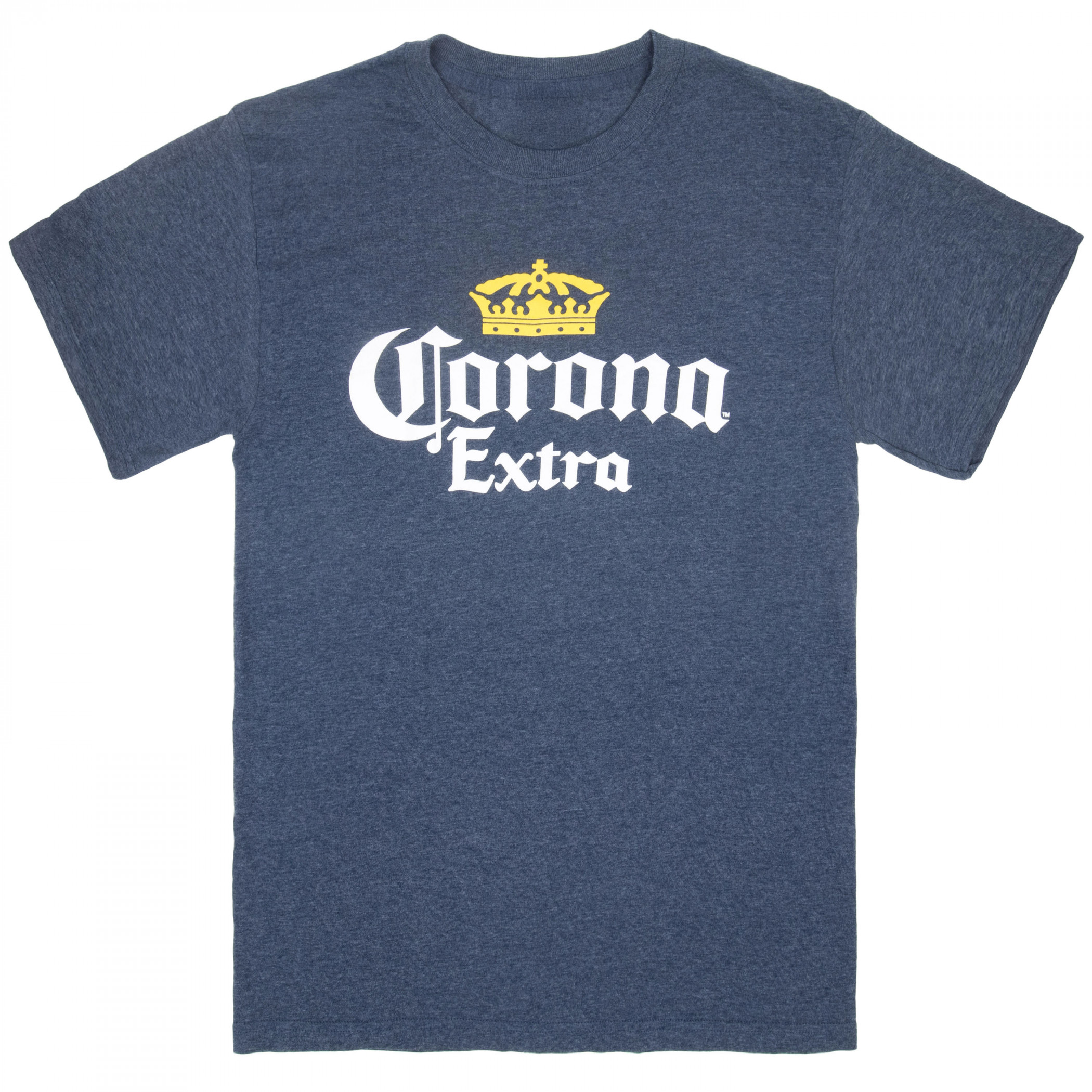 Corona Extra Basic Heather Blue Tee Shirt