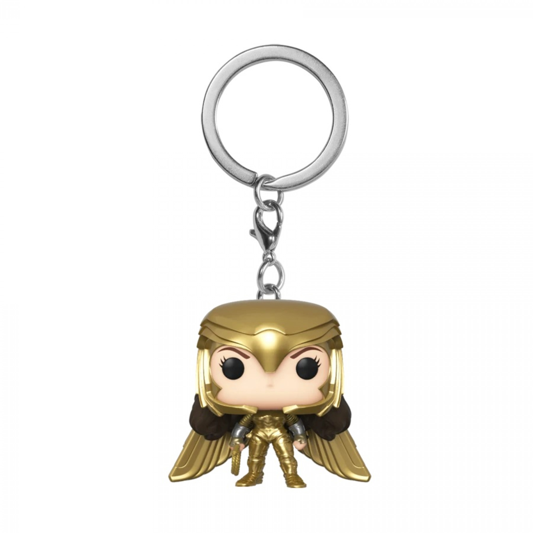 Funko Pop! Keychain: Wonder Woman 1984 - Wonder Woman Gold Power Pose, Multi-Color