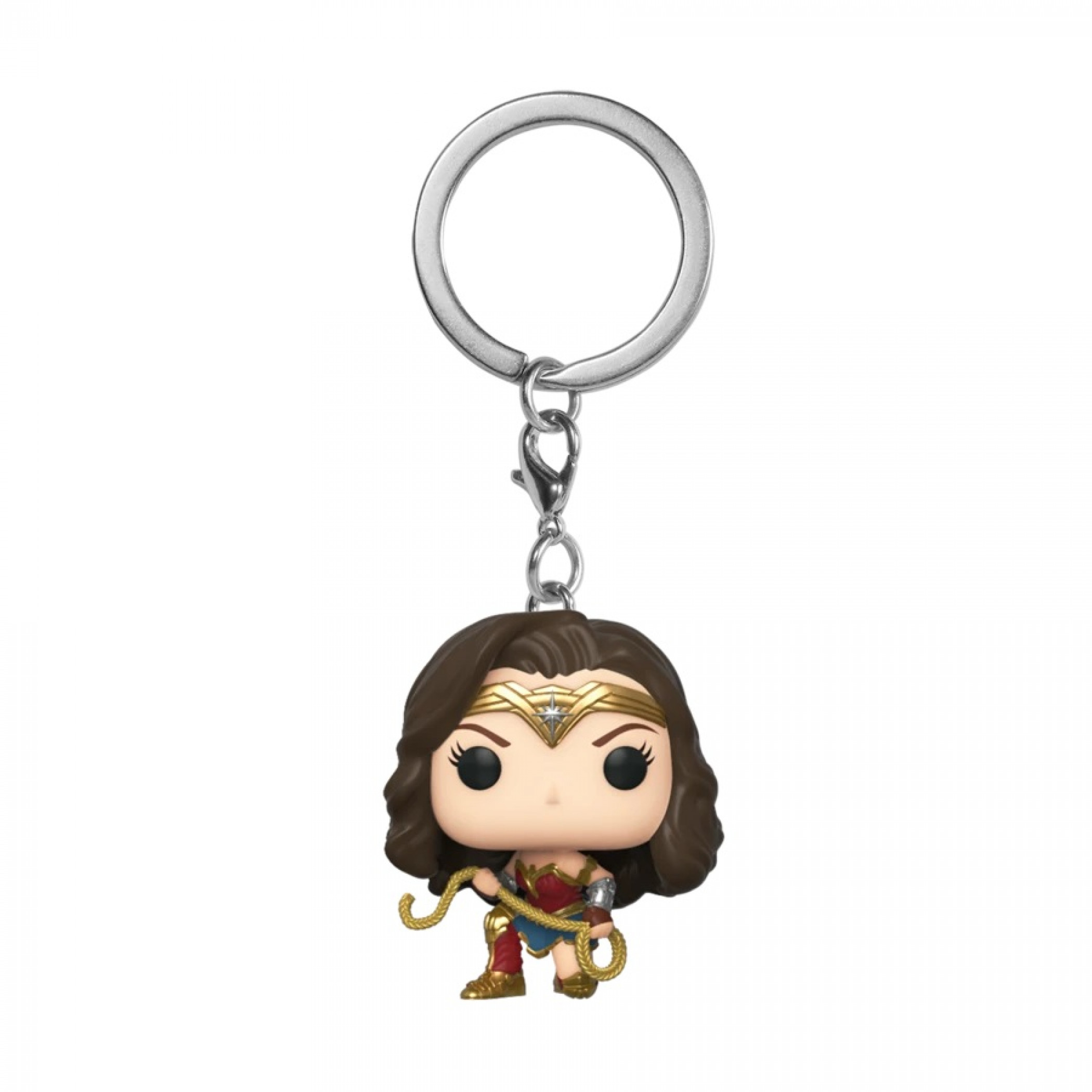 Funko Pop! Keychain: Wonder Woman 1984 - Wonder Woman w/ Lasso, Multi-Color