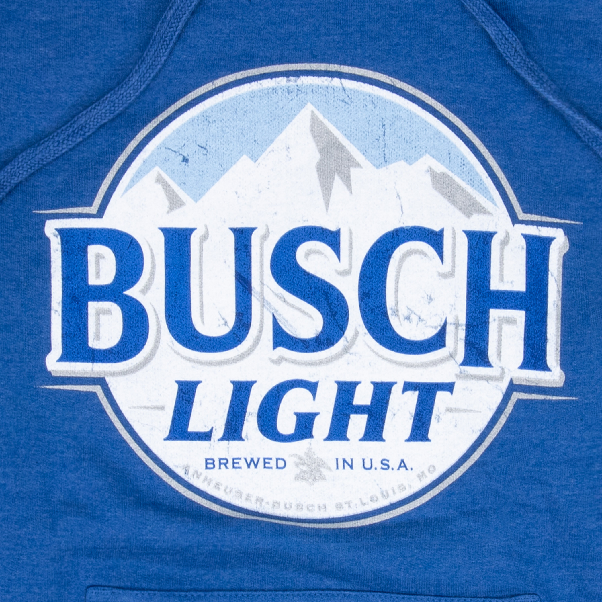 Busch Light Men's Royal Blue Hoodie