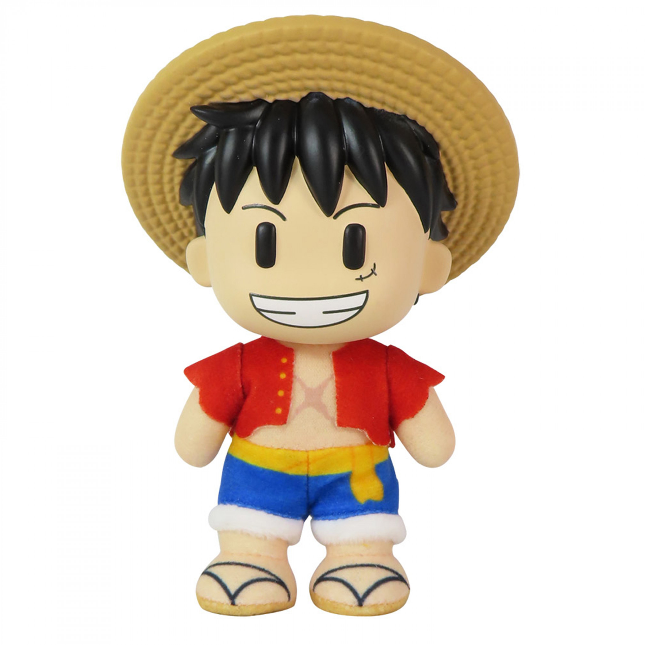 One Piece Luffy After 2 Years Figurekey Plush Doll, Multi-Color