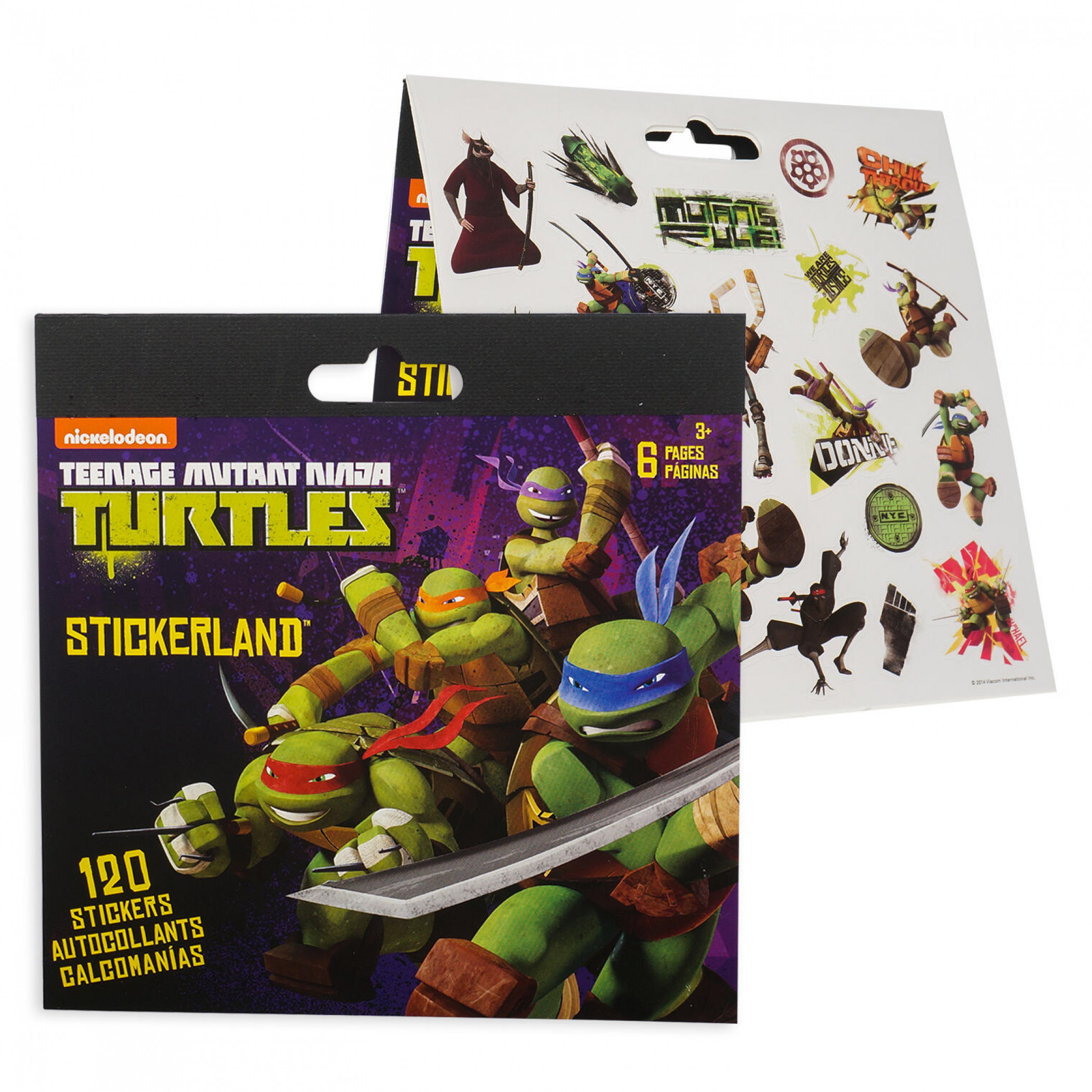 Teenage Mutant Ninja Turtles Sticker Pad, Multi-Color