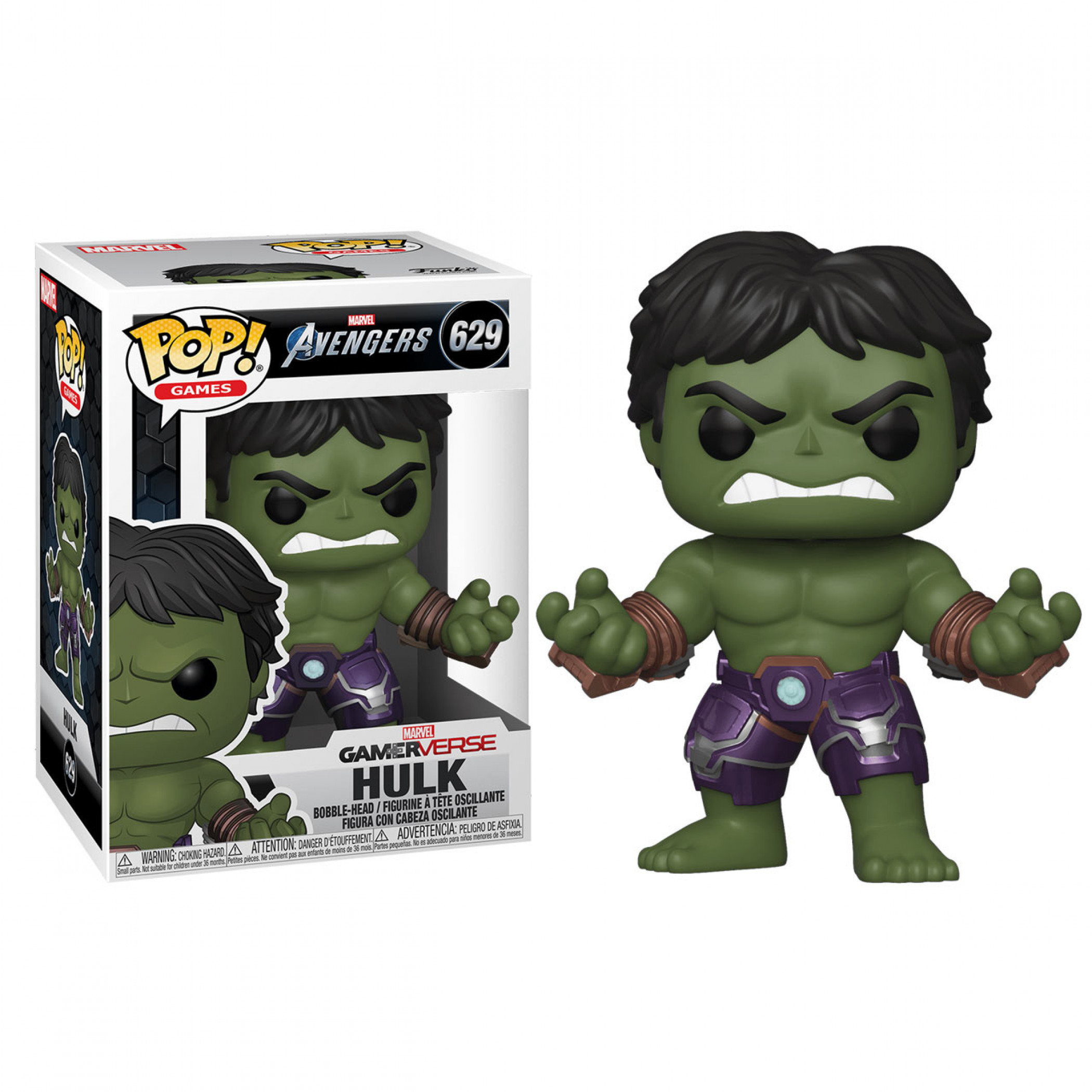 Marvel: Avengers Game Hulk (Stark Tech Suit) Funko Pop!, Green