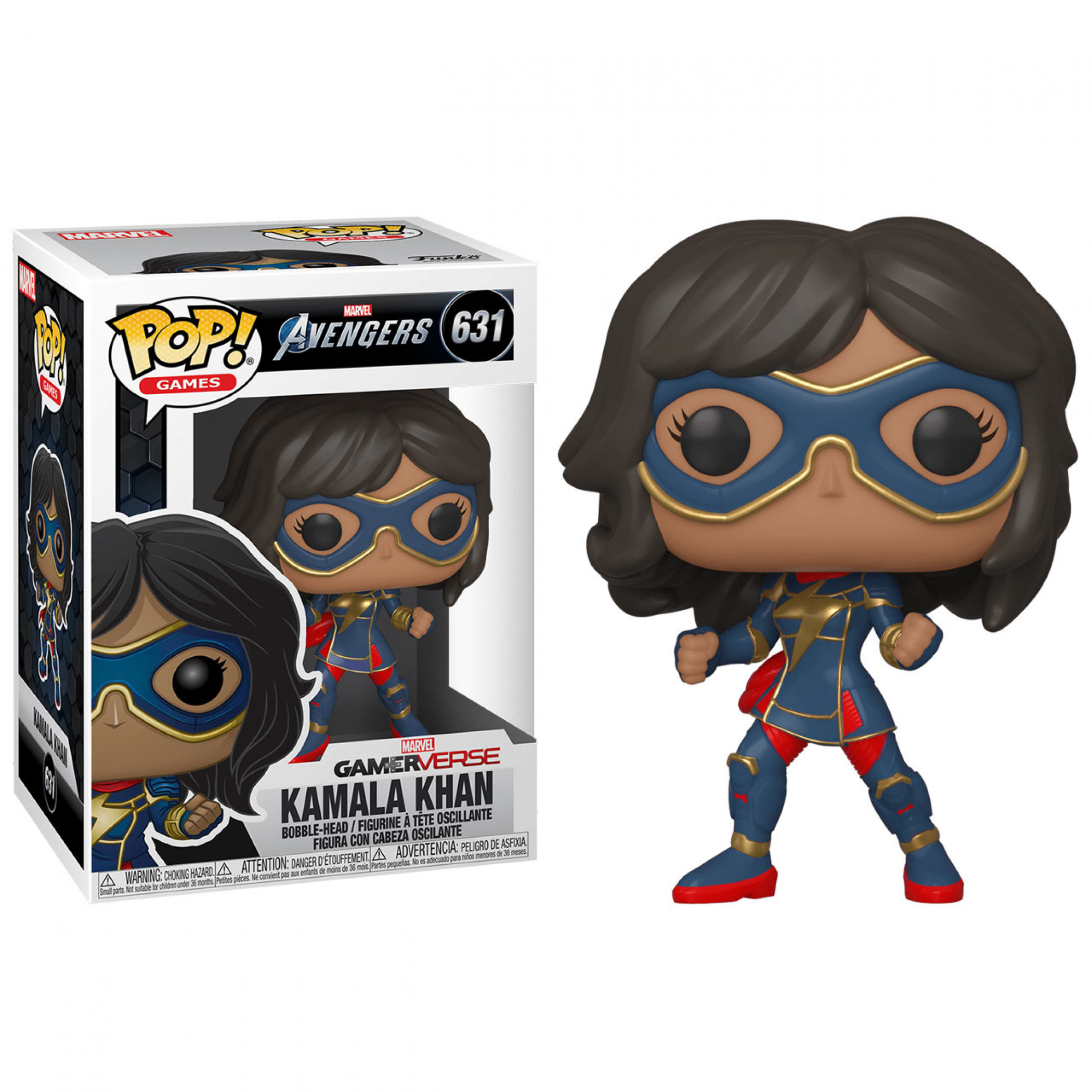 Marvel: Avengers Game Kamala Khan (Stark Tech Suit) Funko Pop!, Multi-Color