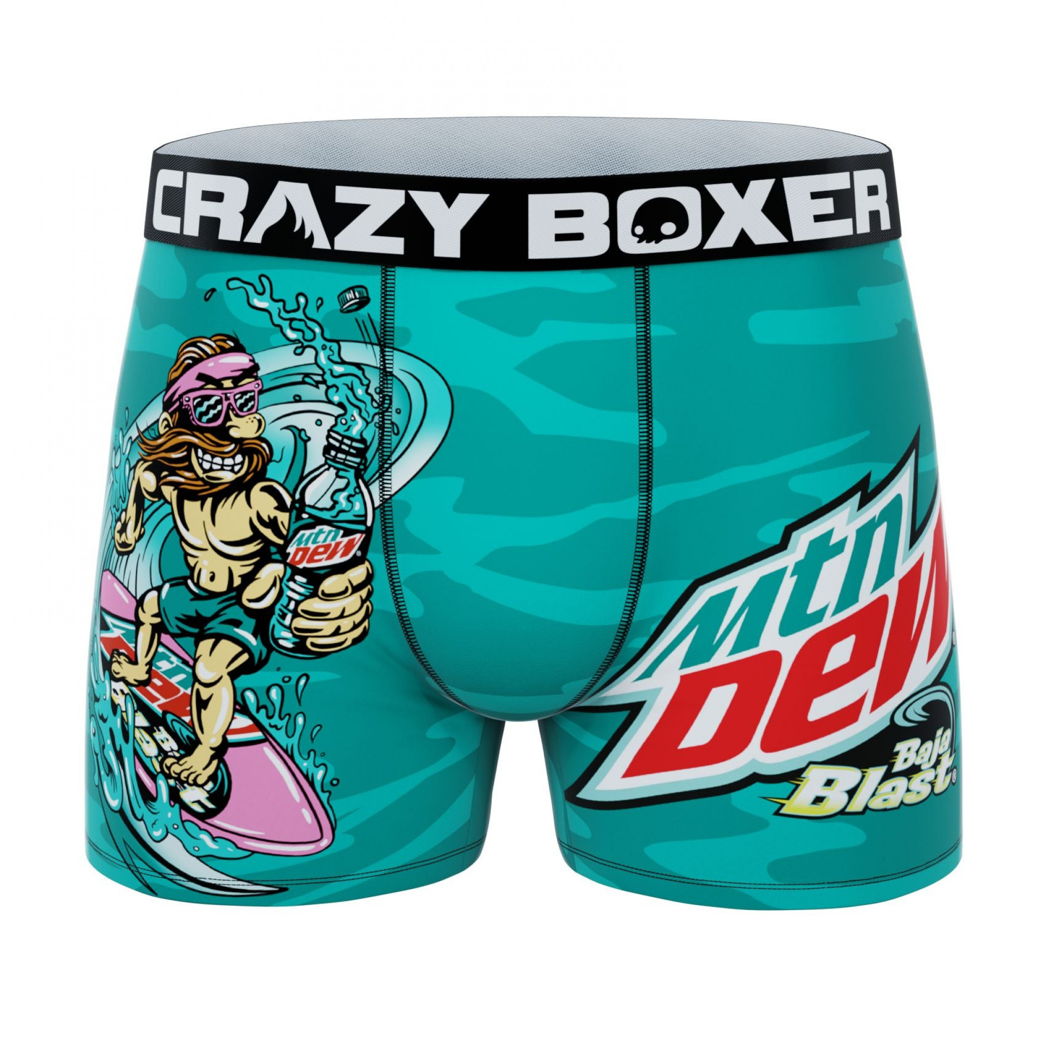 Crazy Boxers Disney Monsters Inc Purple Men's Boxer Briefs