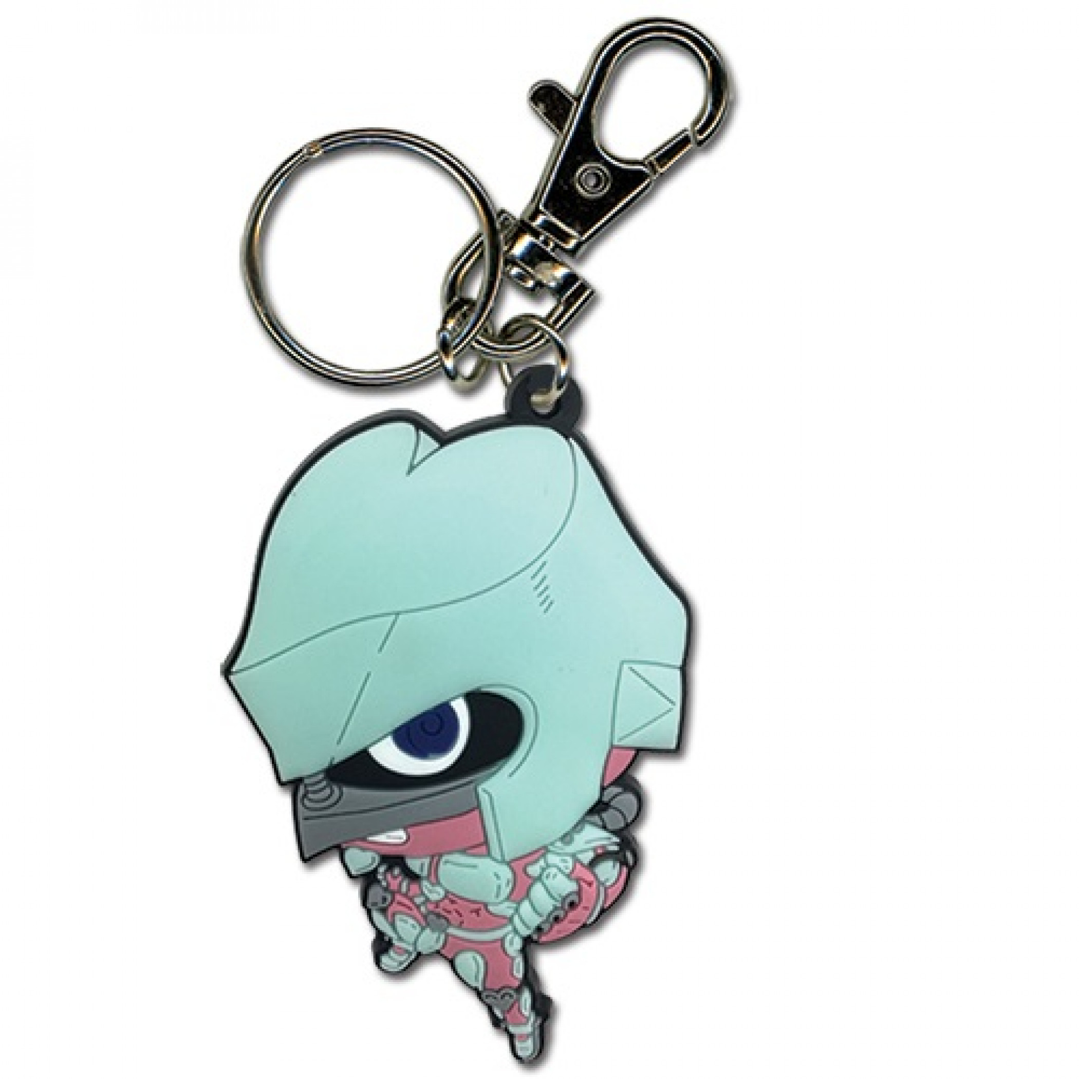 JoJo's Diamond Is Unbreakable Shining Diamond Stand PVC Keychain, Pink