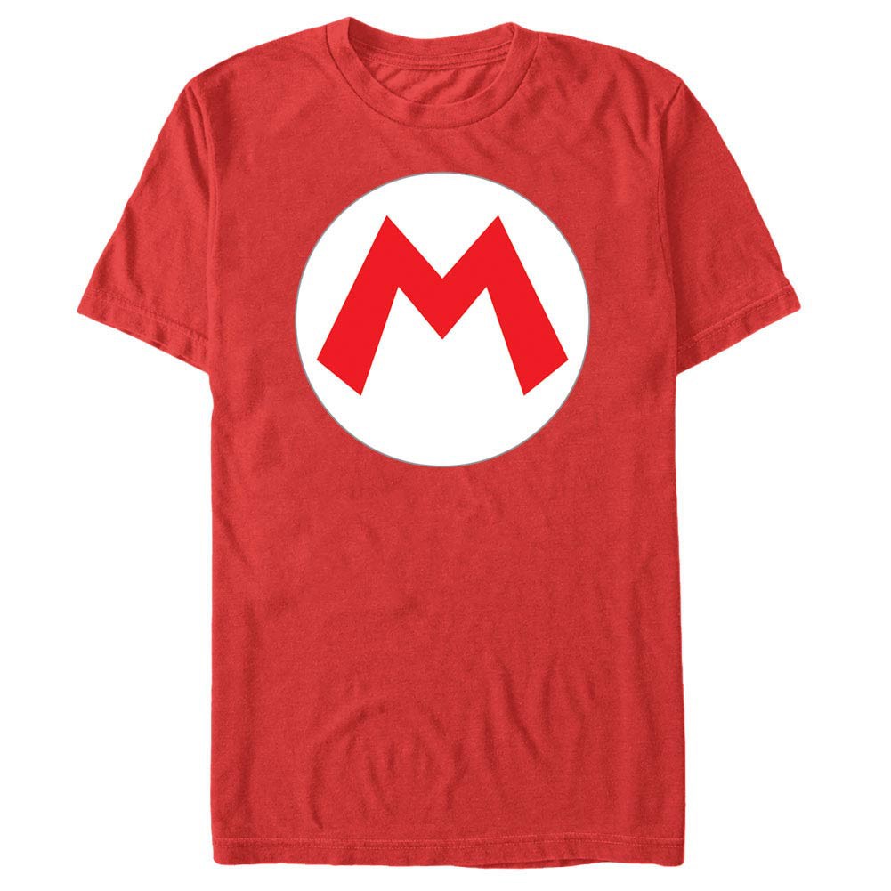 Nintendo Mario Icon Red T-Shirt, Red