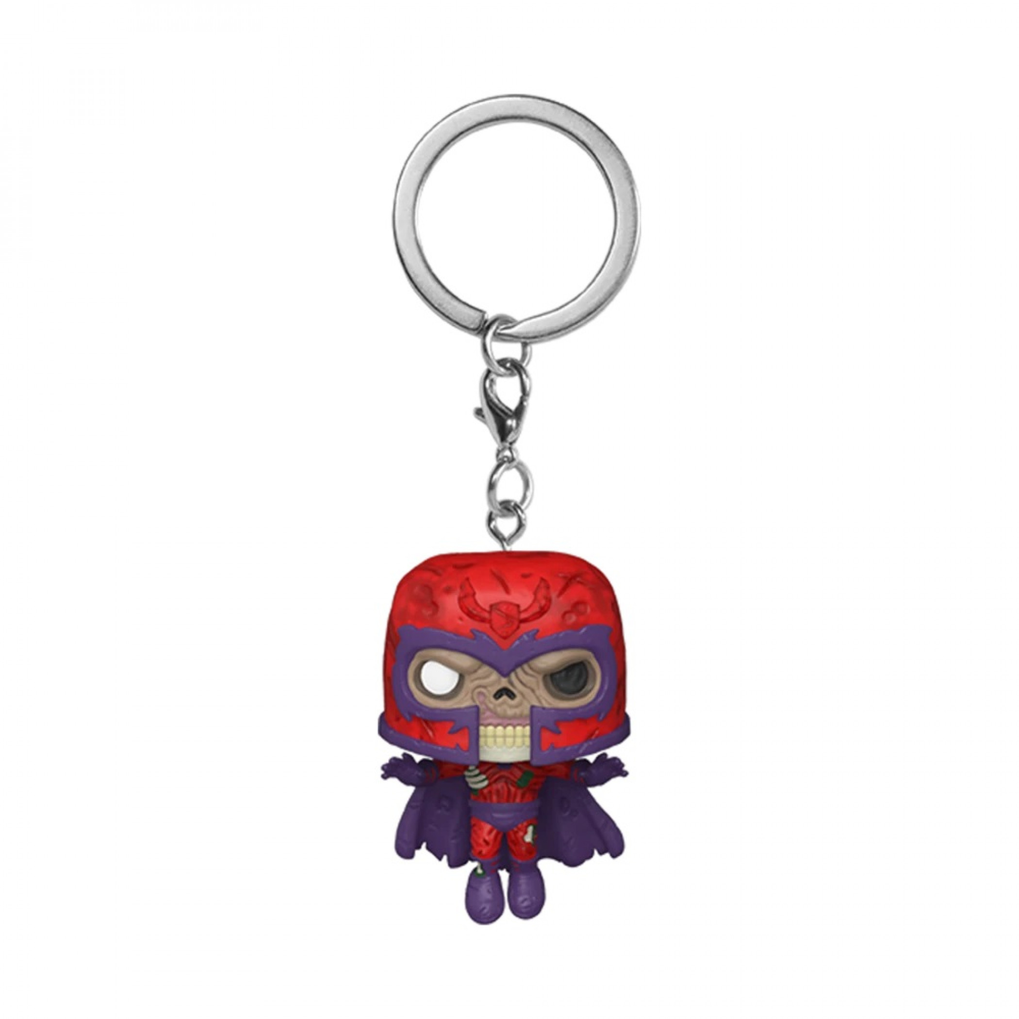 Marvel Zombies Magneto Funko Pop! Keychain, Red