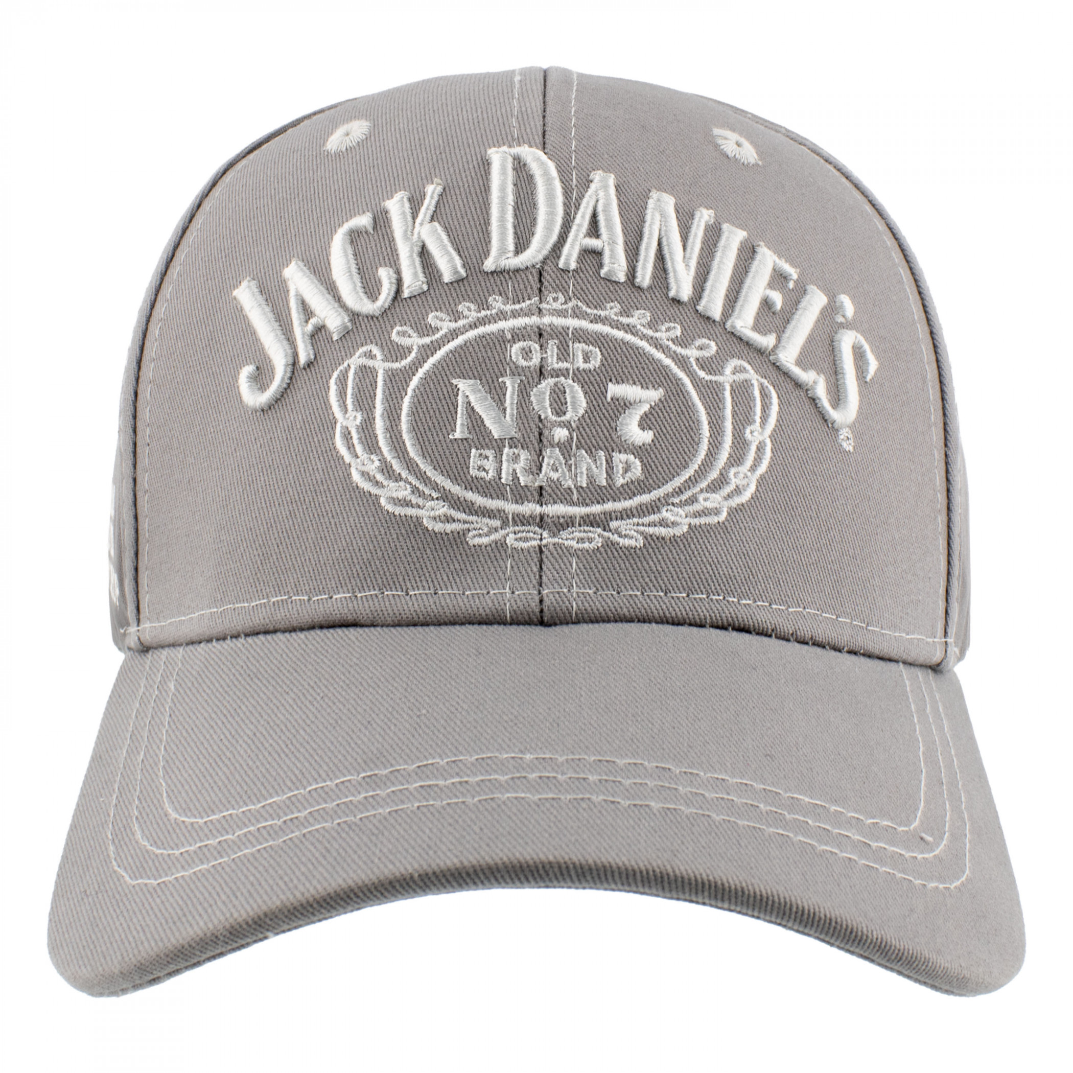 Jack Daniels Old No. 7 Grey Contrast Drop by Drop Hat