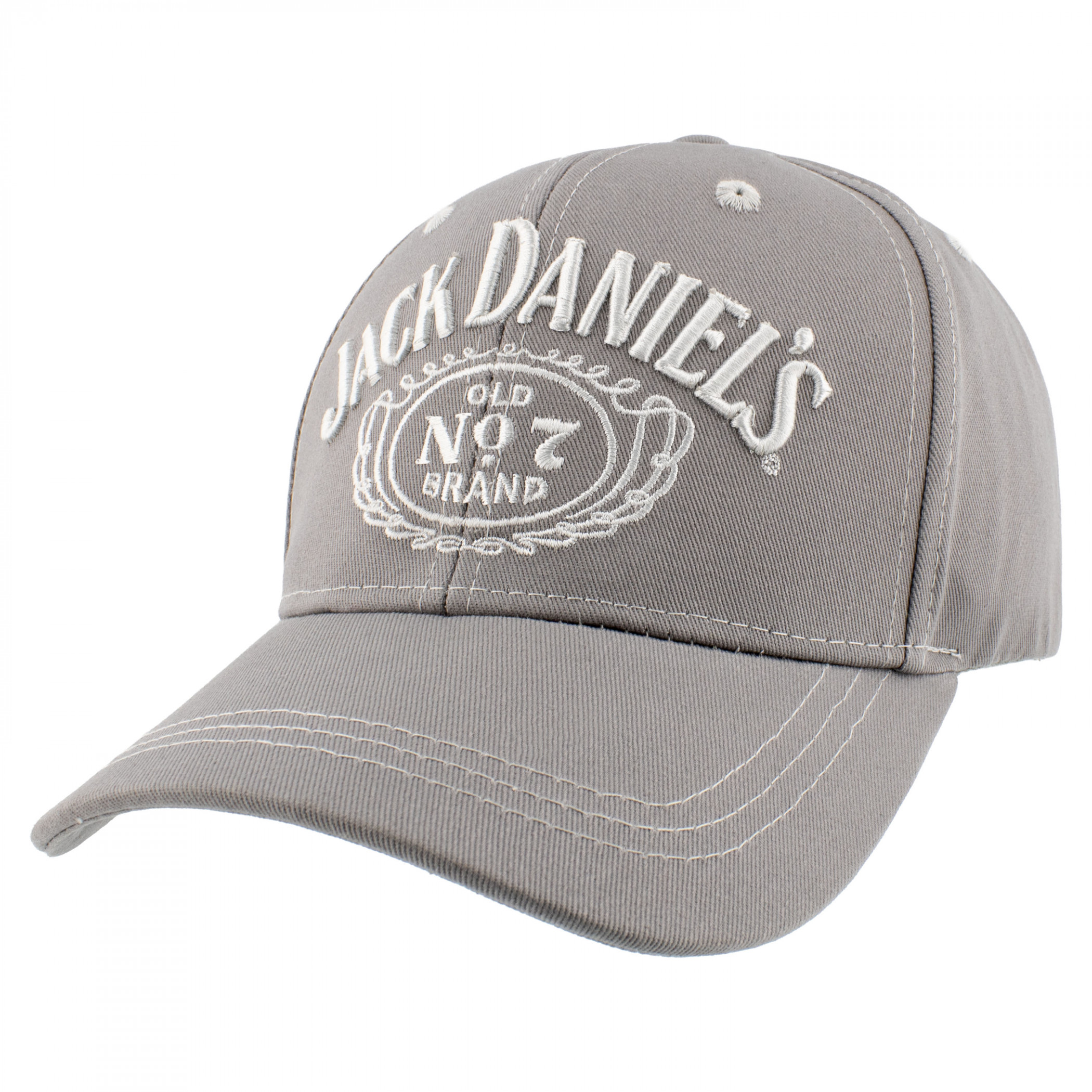 Jack Daniels Old No. 7 Grey Contrast Drop by Drop Hat