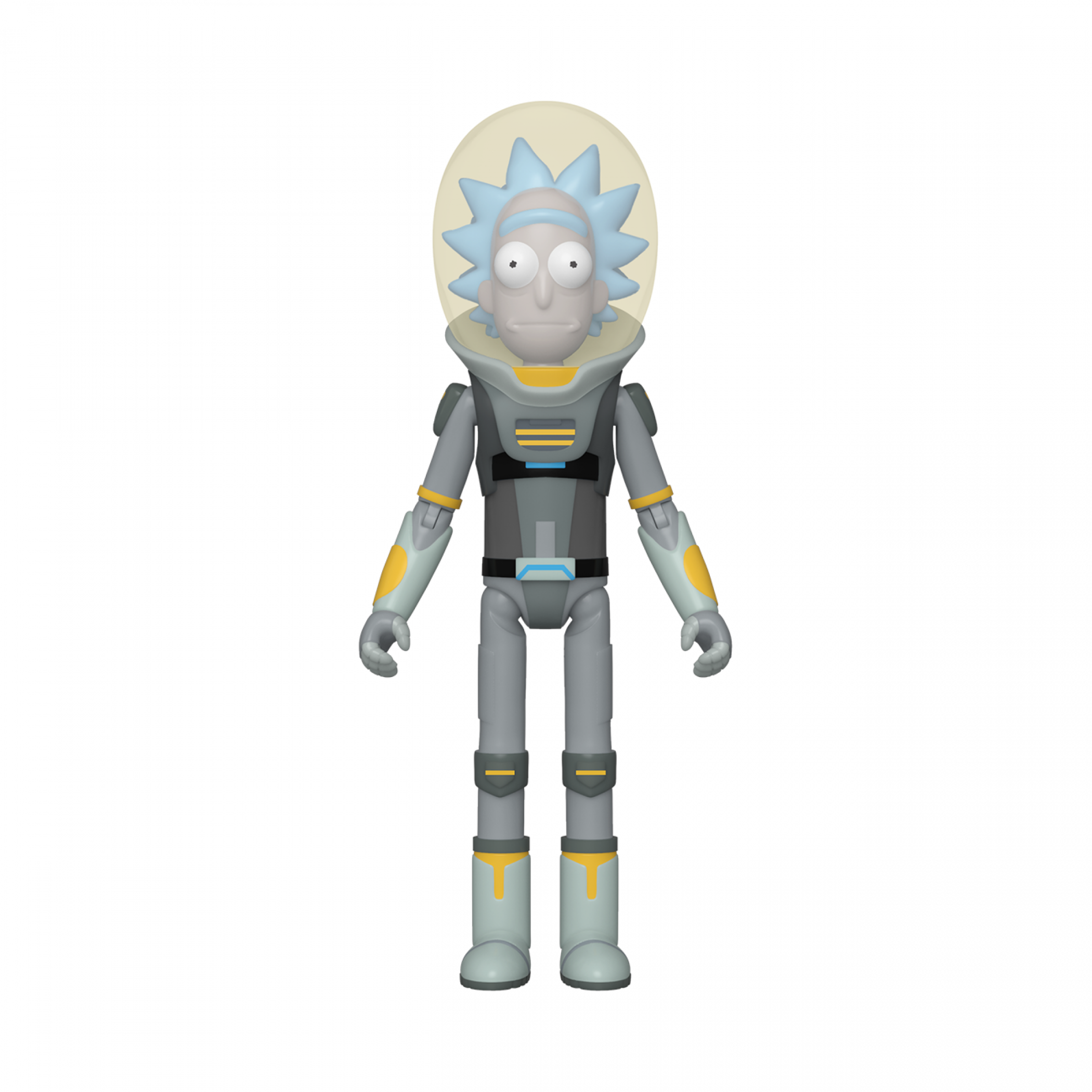 Rick & Morty Space Suit Rick Funko Action Figure, Grey