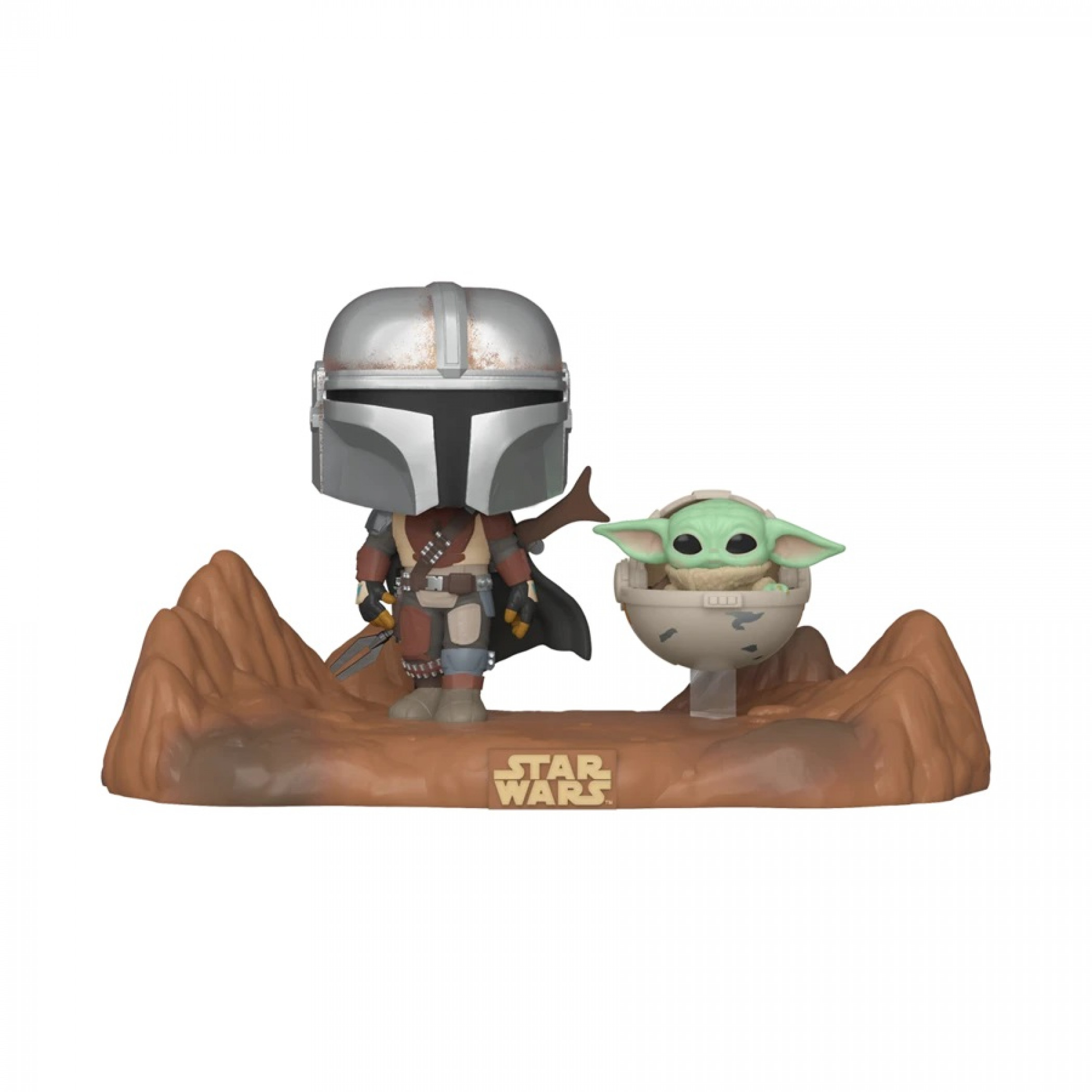 Star Wars The Mandalorian & The Child Funko Pop! Movie Moment Figure, Multi-Color