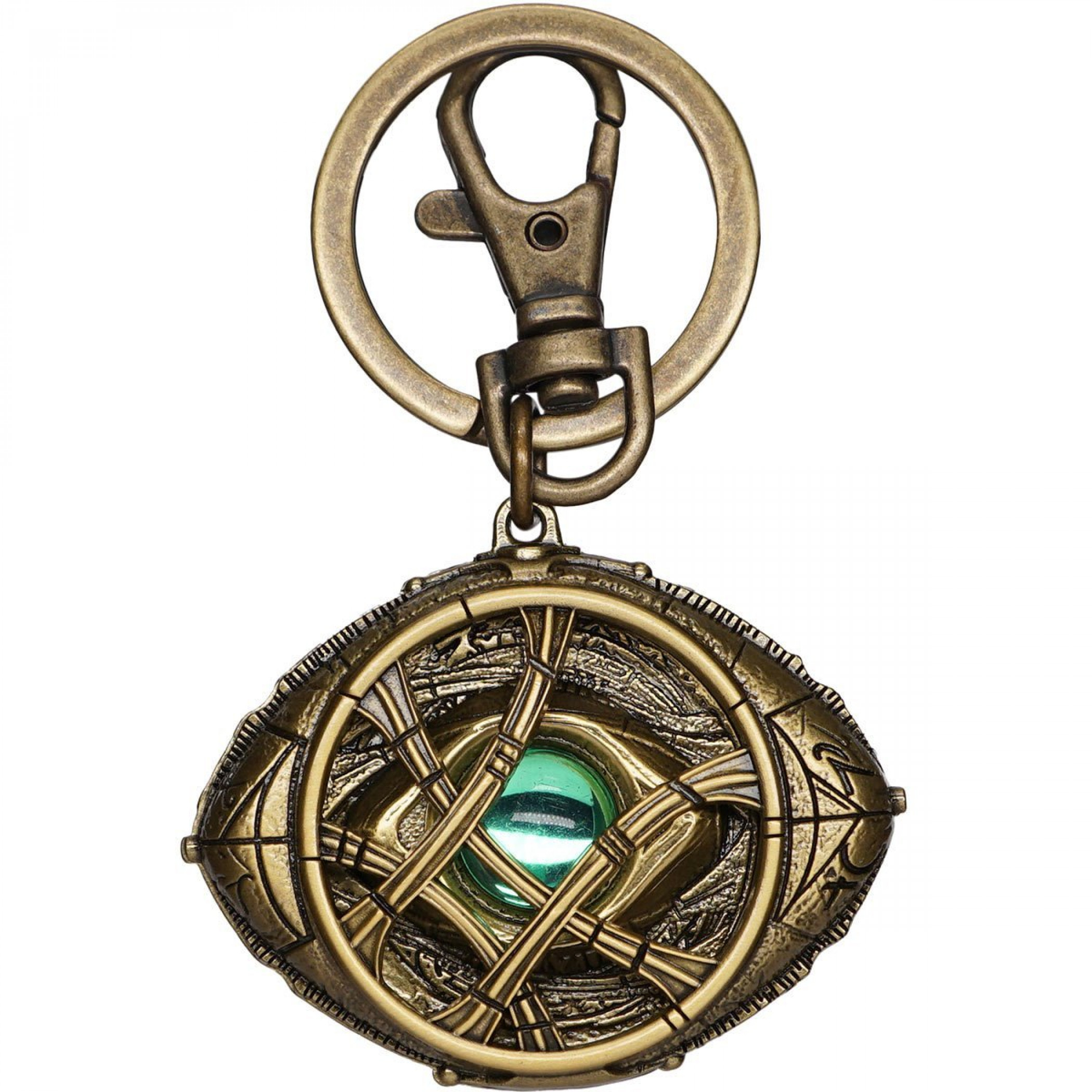 Dr. Strange Eye of Agamotto Keychain, Gold
