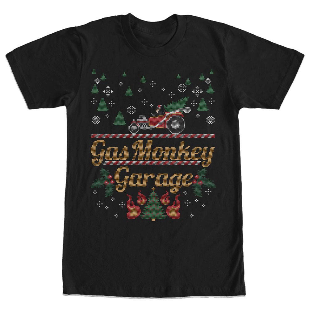 Gas Monkey Garage Monkey Sweater Black T-Shirt