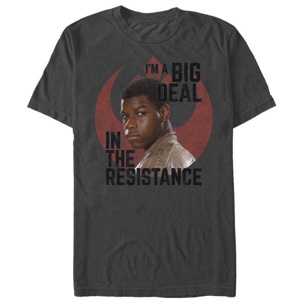 Star Wars Episode 7 Big Deal Gray T-Shirt, Grey