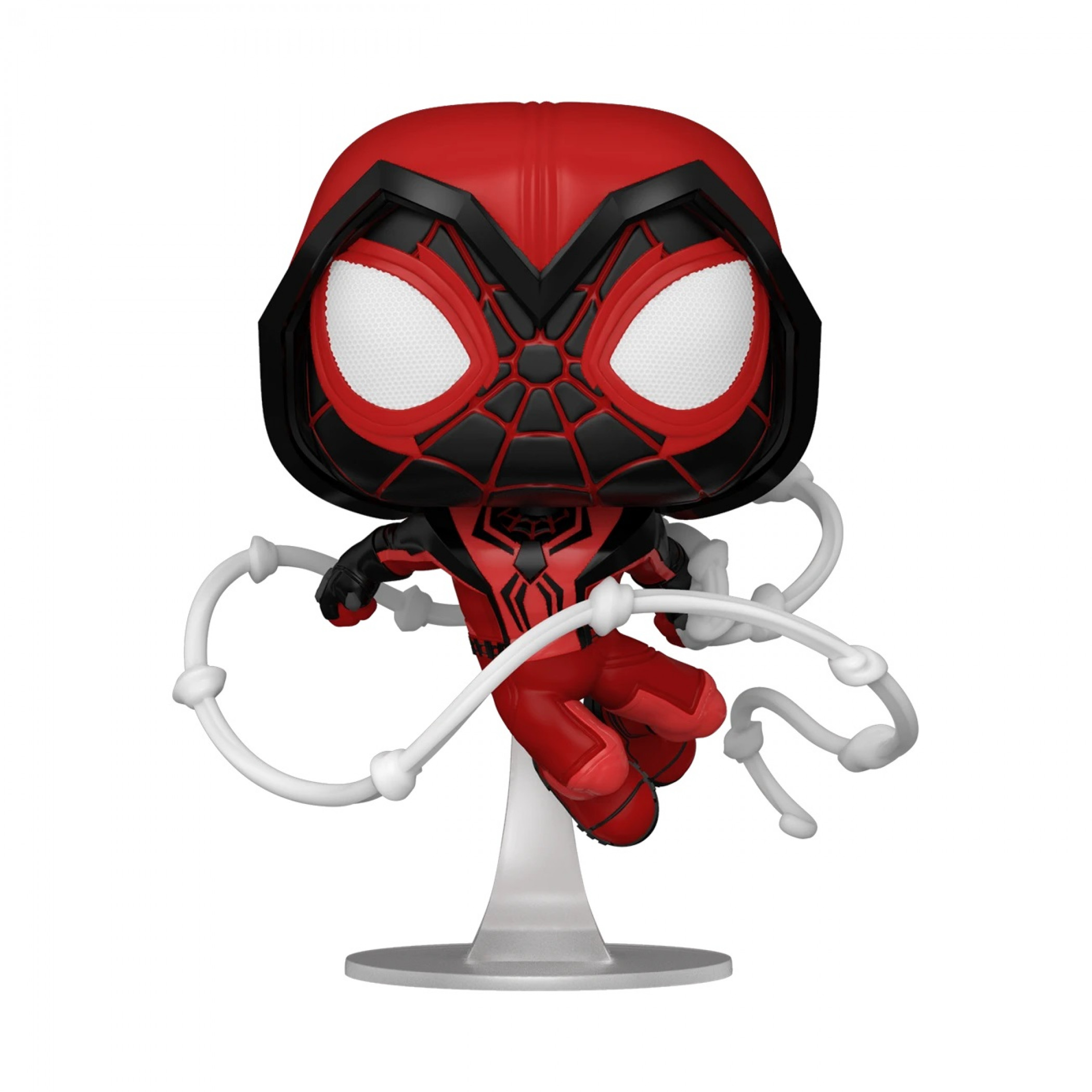 Spider-Man Miles Morales Crimson Cowl Suit Funko Pop! Vinyl Figure, Multi-Color