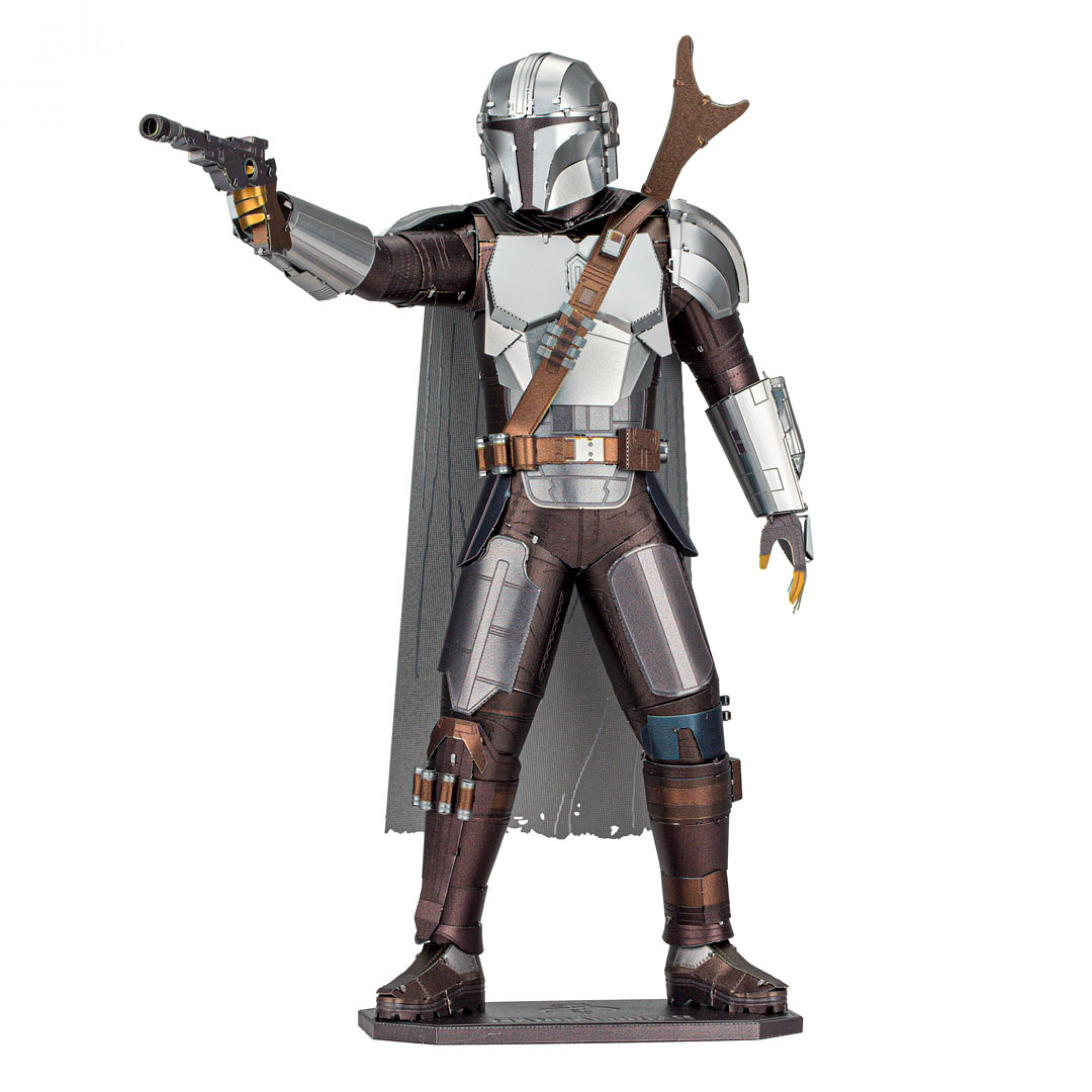 Star Wars The Mandalorian Character Premium Color 3D Metal Earth Model Kit, Multi-Color