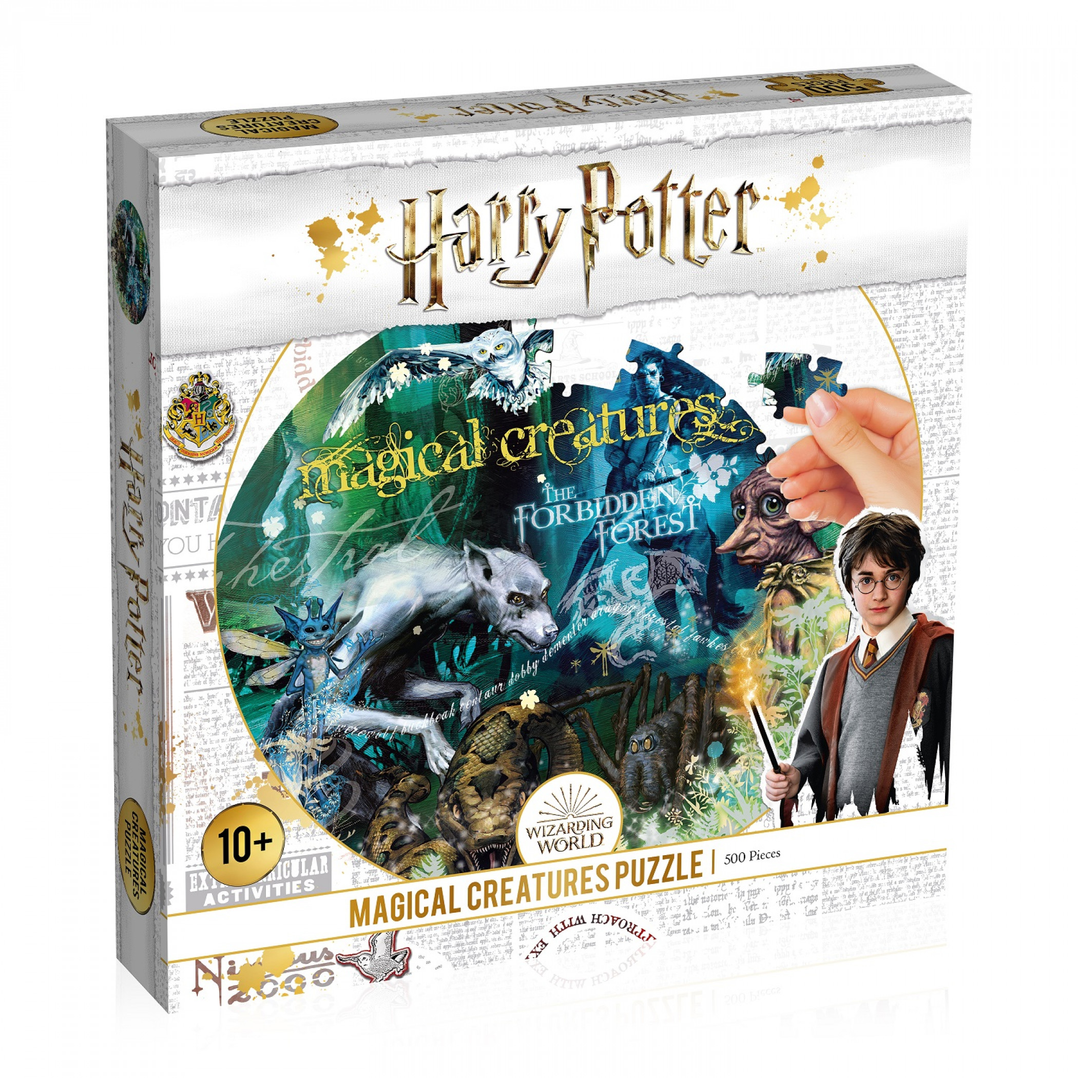 Harry Potter Magical Creatures 500 Piece Puzzle, White