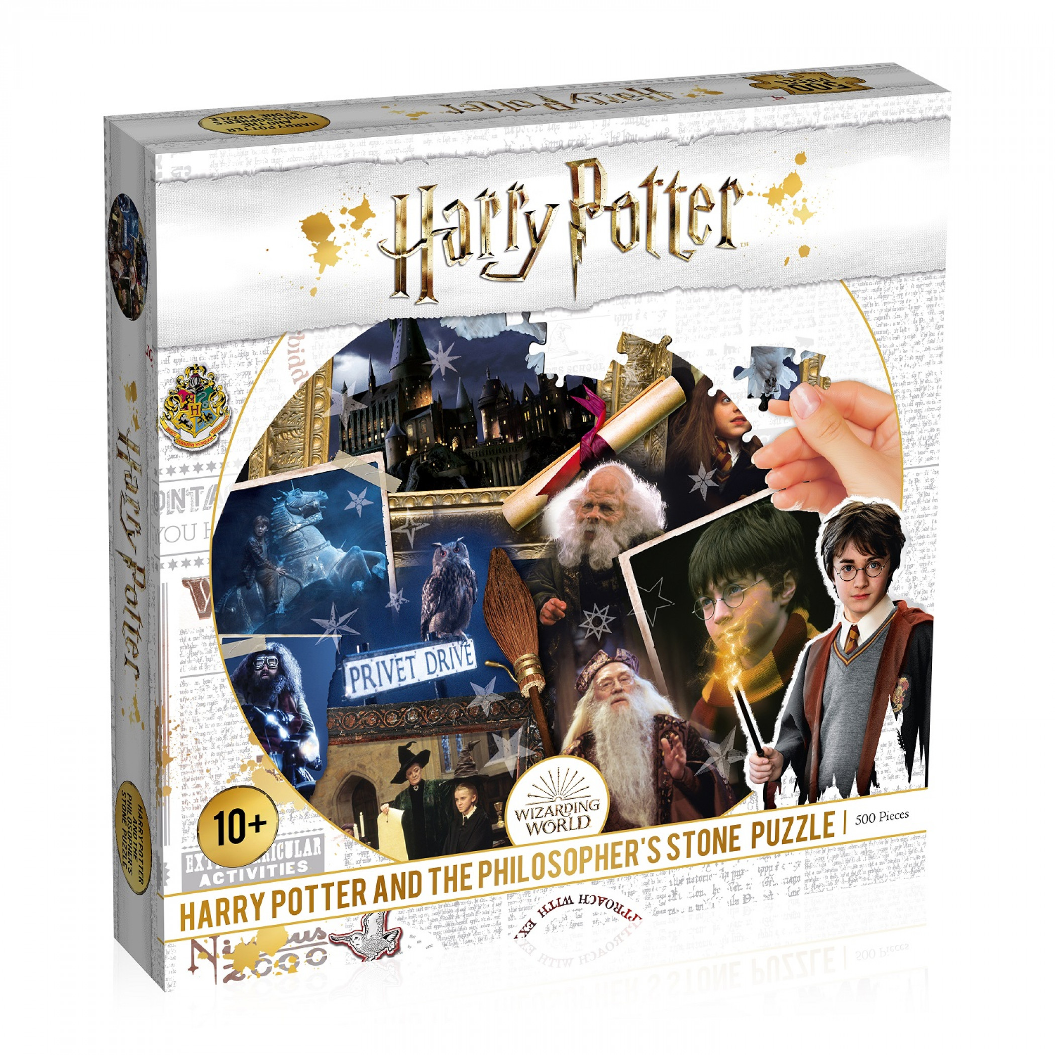 Harry Potter Philosophers Stone 500 Piece Puzzle, White