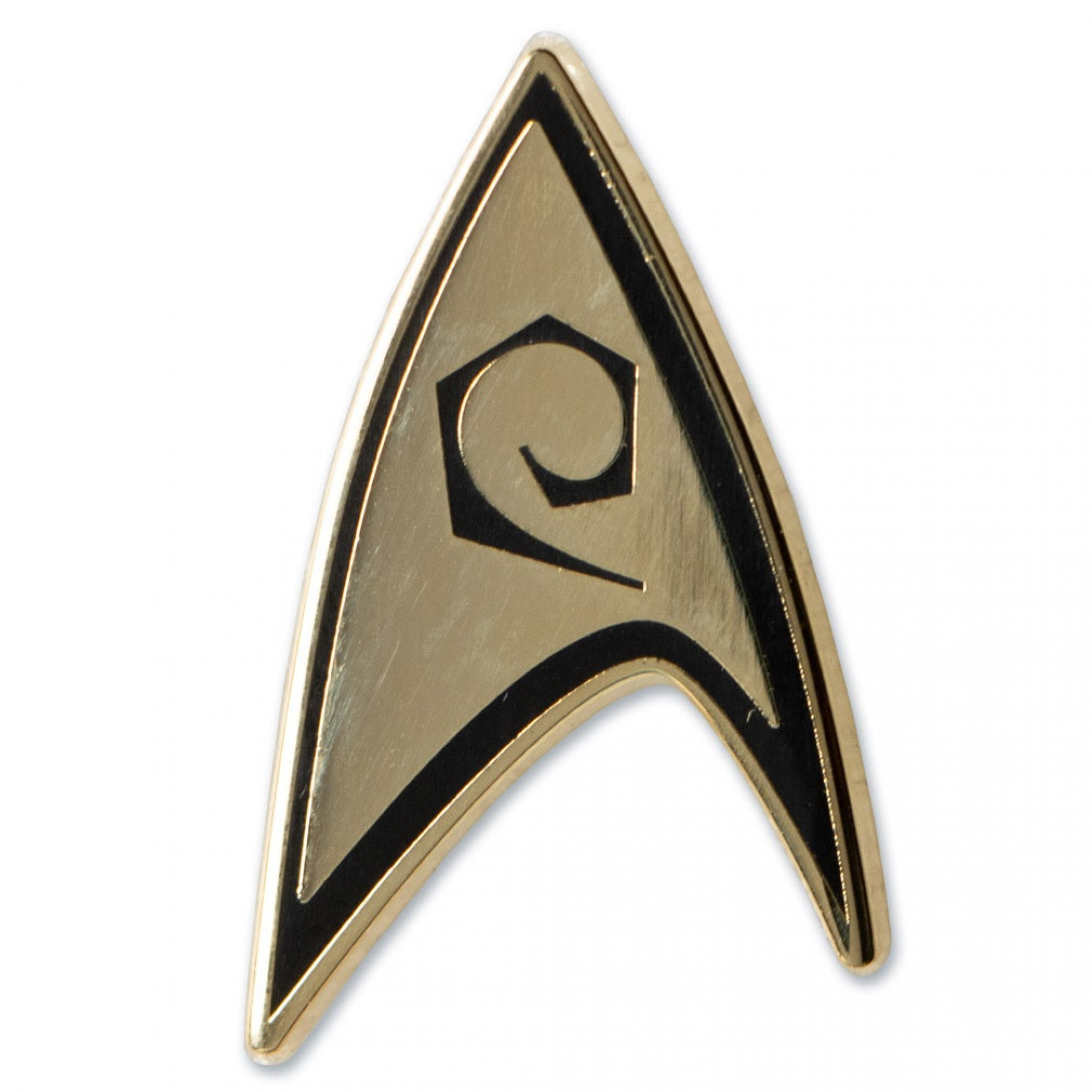 Star Trek Engineering Insignia Enamel Pin, Gold