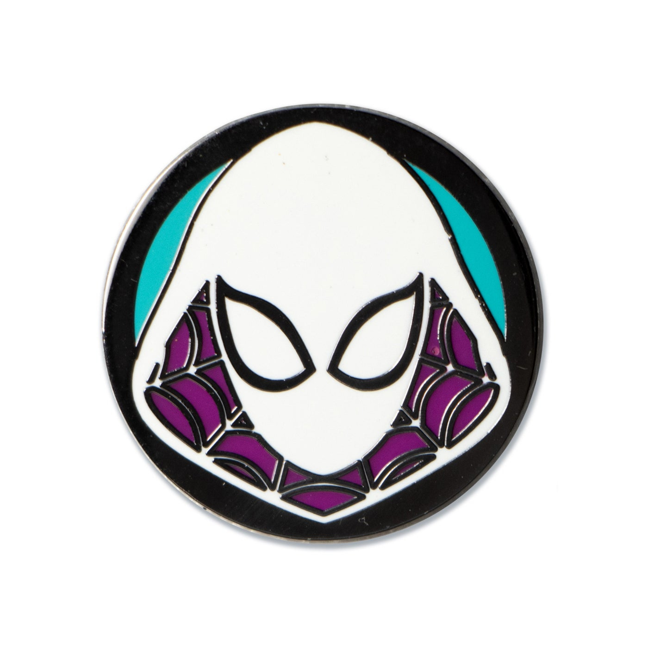 Spider-Gwen Enamel Pin, White