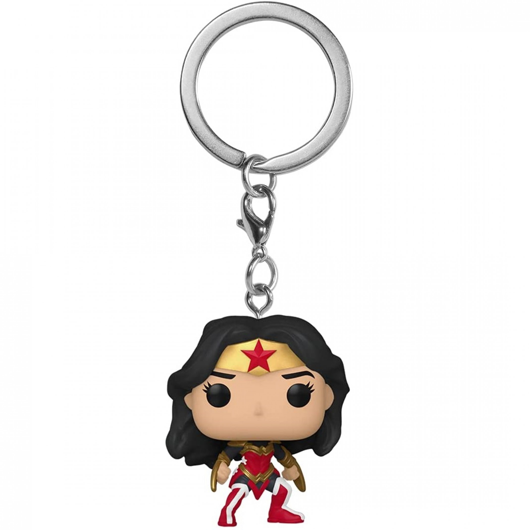 Wonder Woman 80th Anniversary Twist of Fate Funko Pop! Keychain, Multi-Color