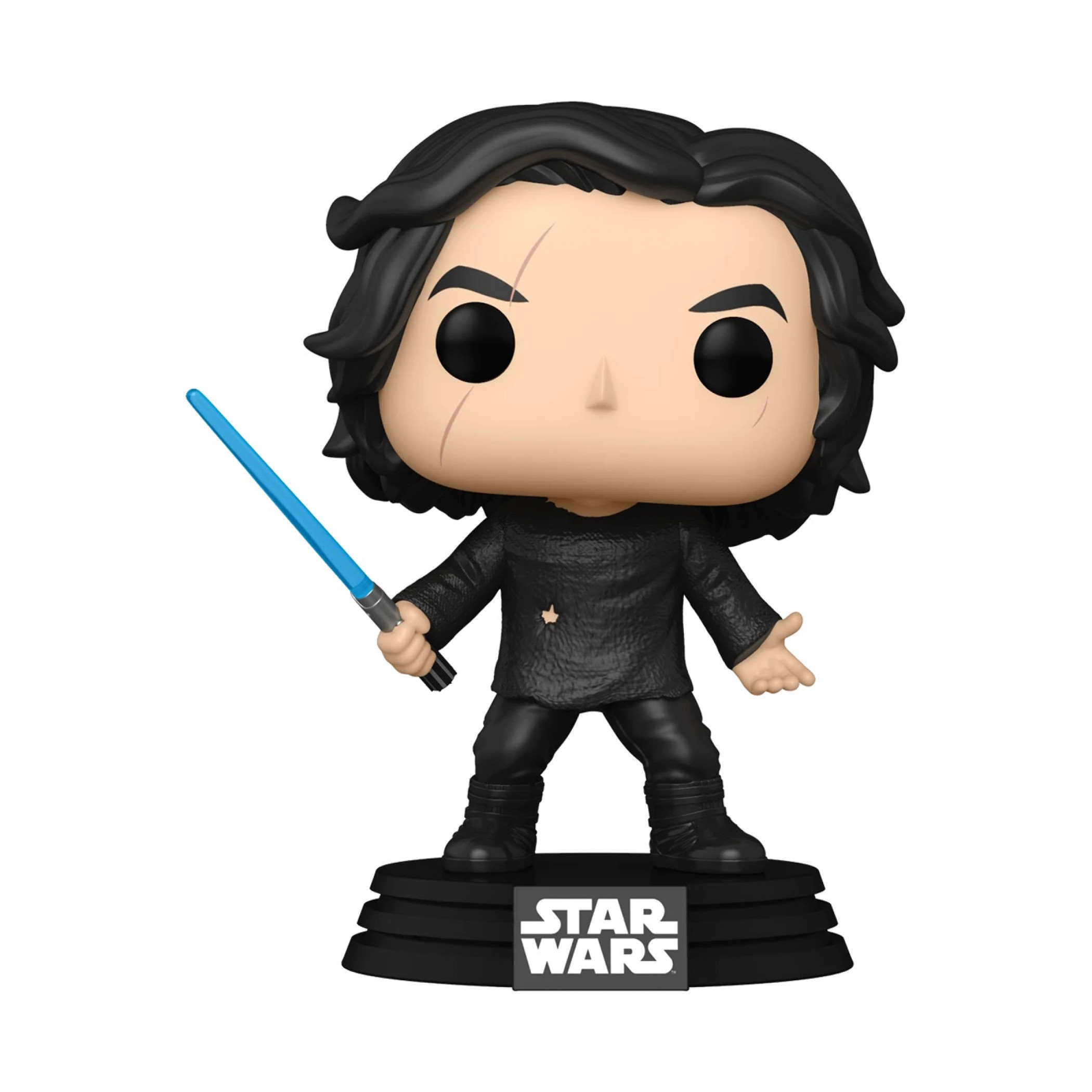 Star Wars Ben with Blue Lightsaber Funko Pop! Vinyl Figure, Multi-Color