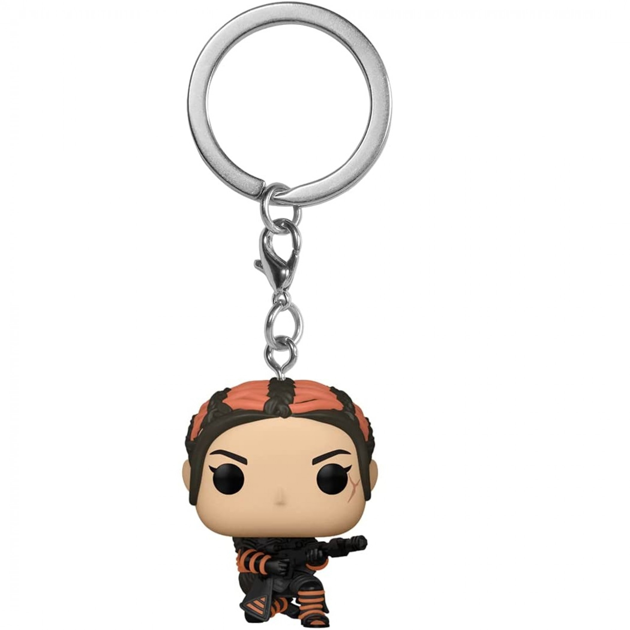 Star Wars Book of Boba Fett Fennec Shand Funko Pop! Vinyl Keychain, Multi-Color