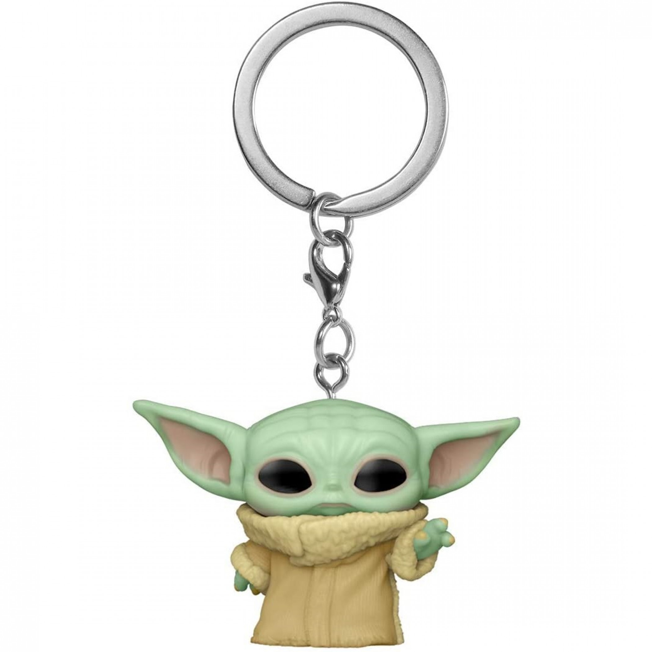 Star Wars The Mandalorian Grogu The Child Funko Pop! Keychain, Multi-Color
