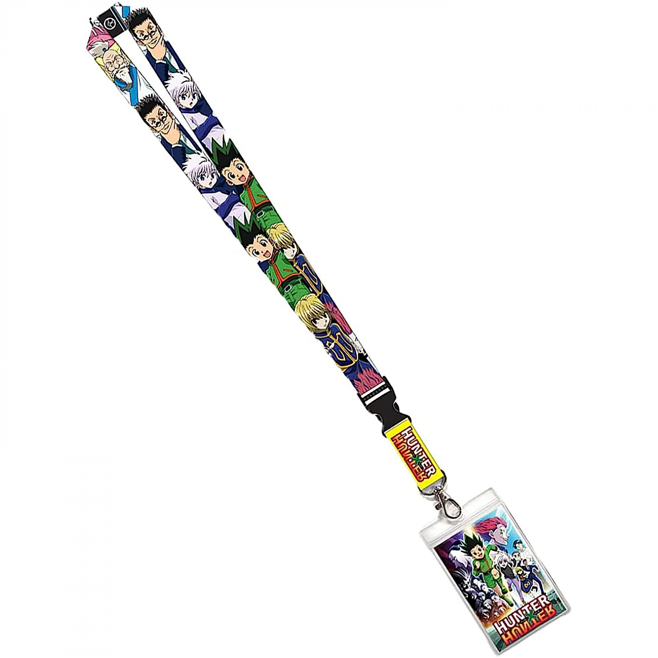 Hunter X Hunter Characters Lanyard, Multi-Color