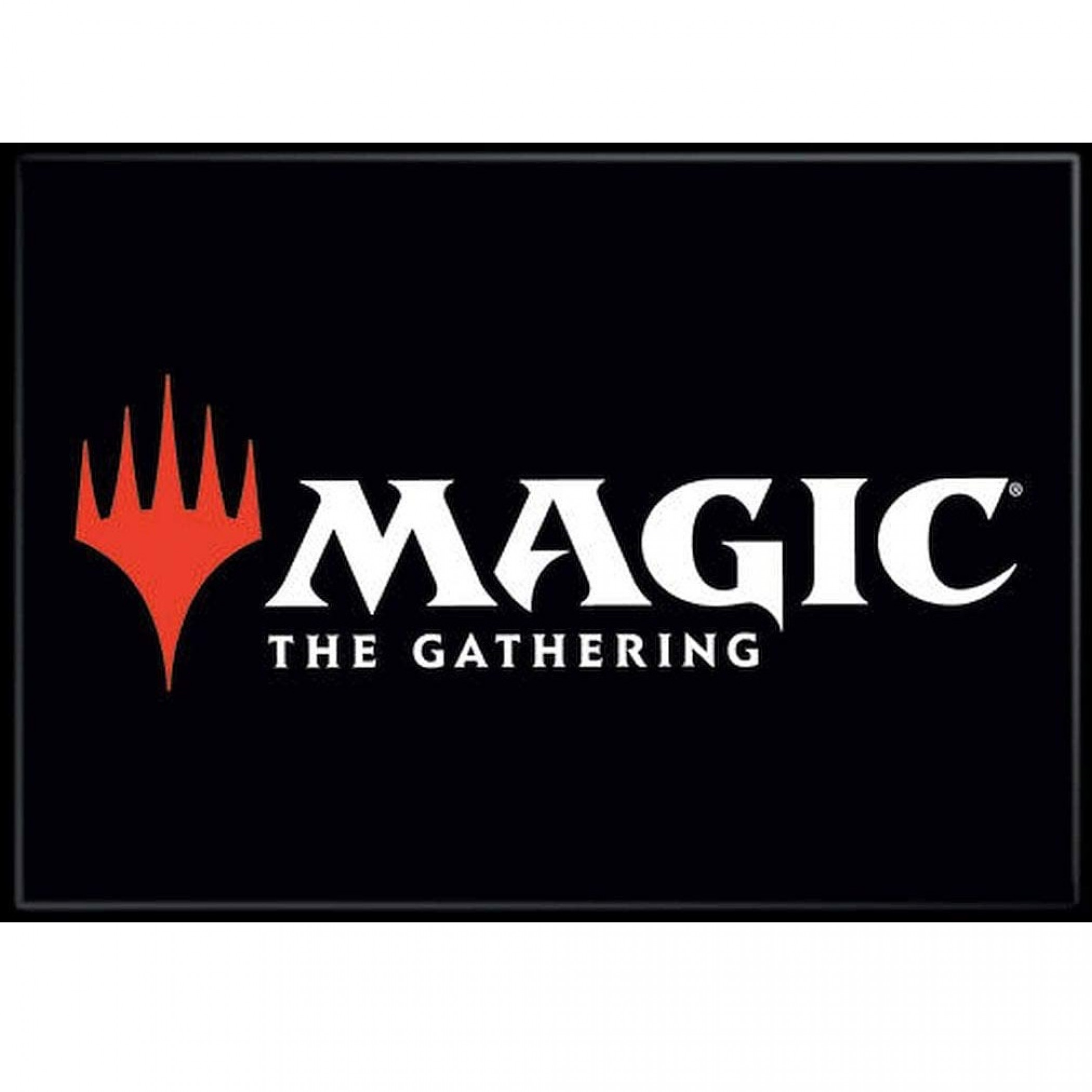 Magic the Gathering Text Magnet, Black