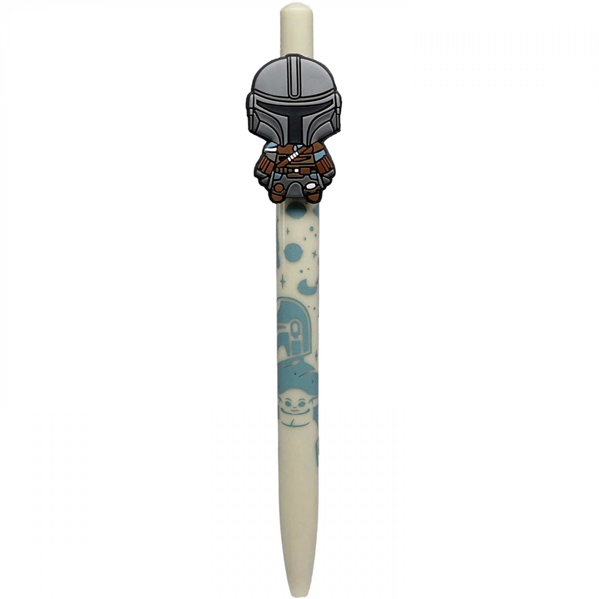 Star Wars The Mandalorian Soft Touch Ballpoint Pen, Multi-Color