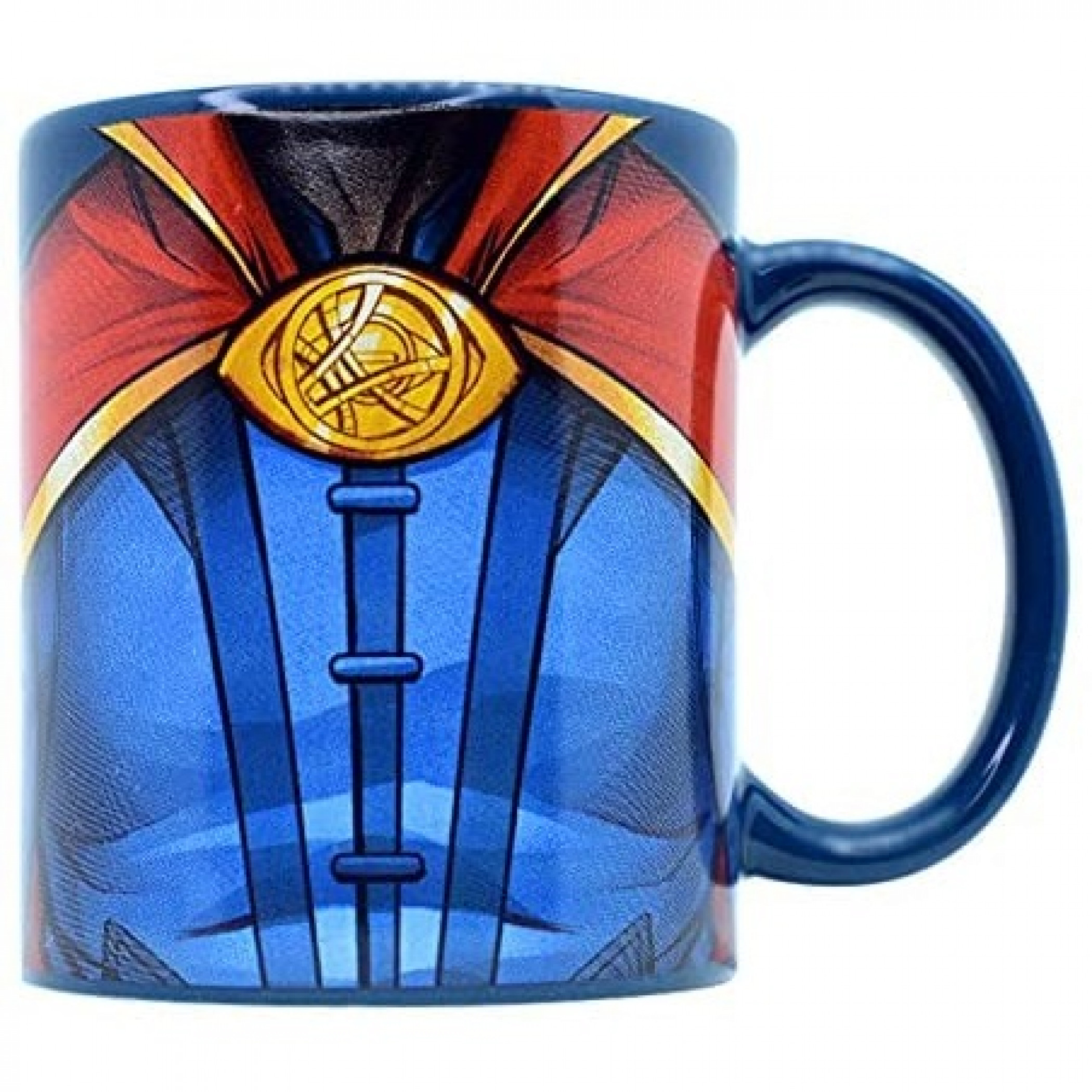 Marvel Doctor Strange Character Costume and Symbol 11oz Ceramic Mug, Multi-Color