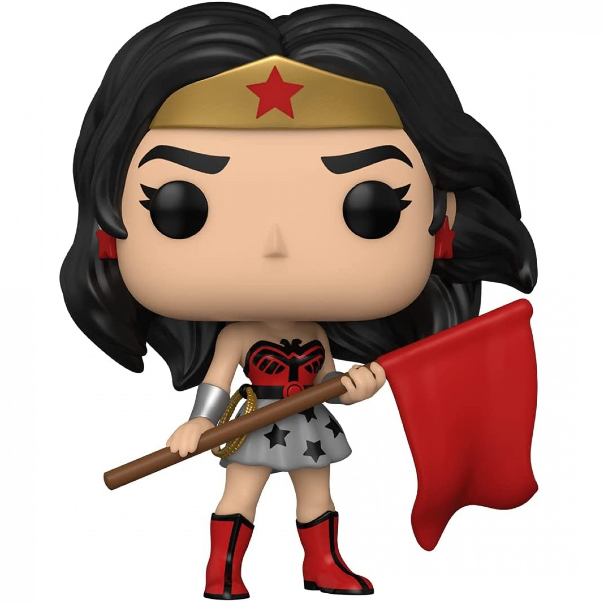 Wonder Woman 80th (Superman: Red Son Variant) Funko Pop! Vinyl Figure, Multi-Color