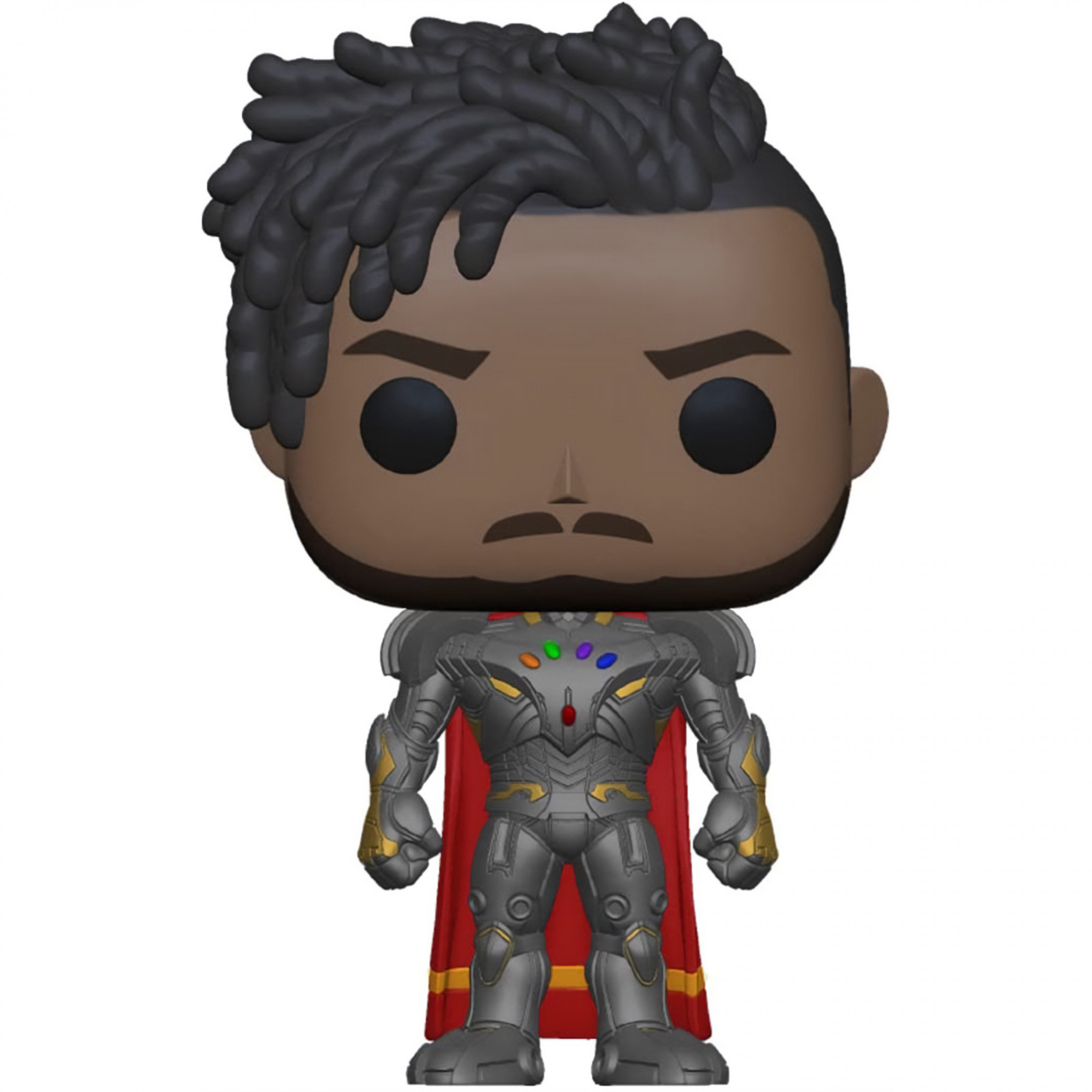 Marvel Studios What If... Series Infinity Killmonger Funko Pop! Figure, Multi-Color