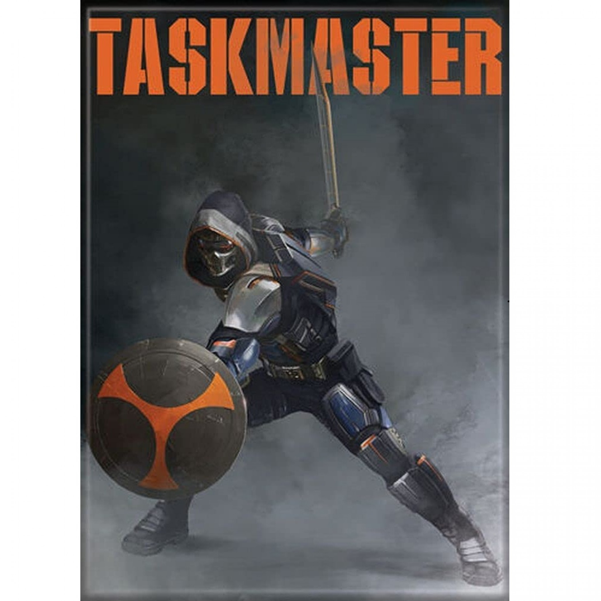 Black Widow Movie Taskmaster Character Magnet, Multi-Color