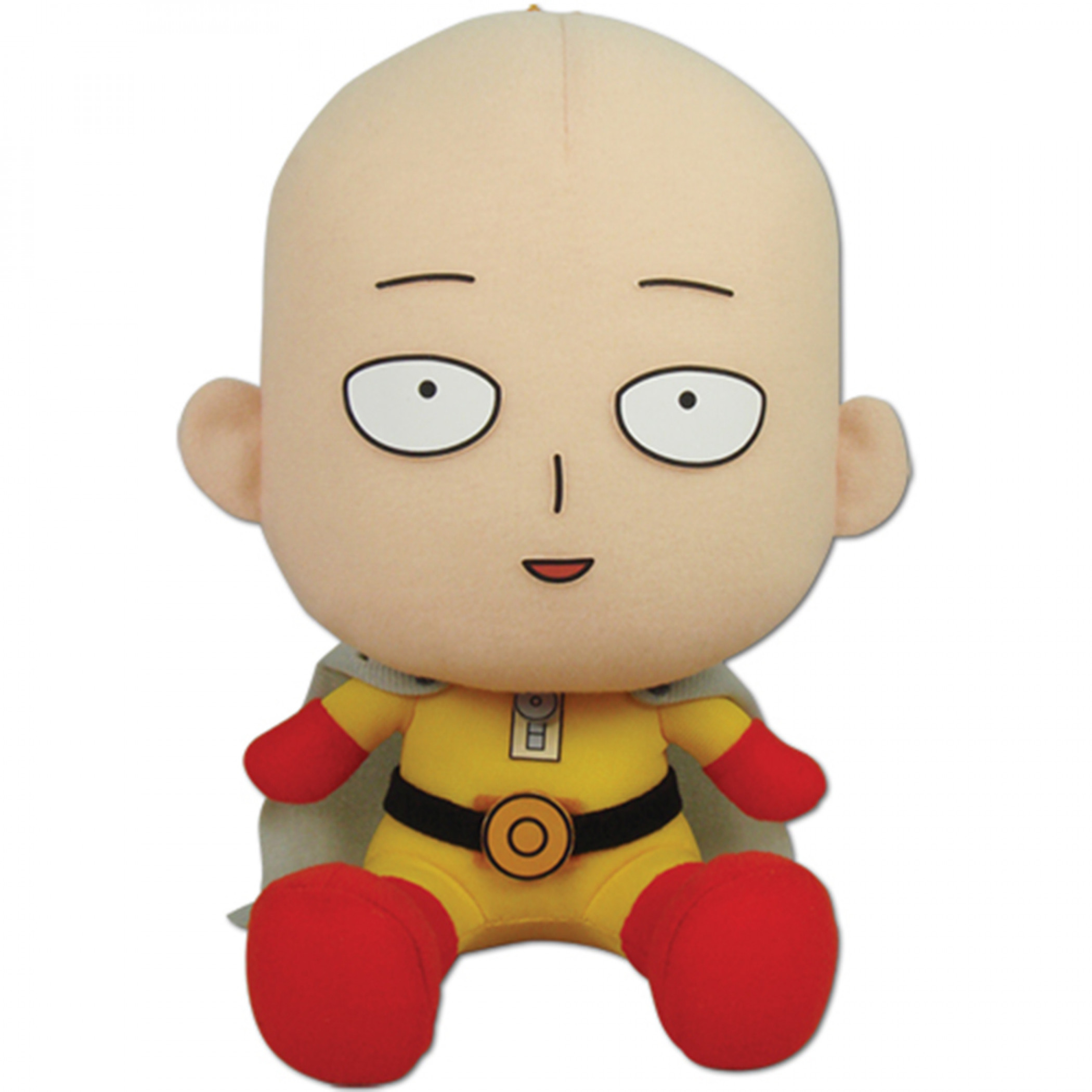 One Punch Man Saitama Chibi 7-Inch Plush, Multi-Color