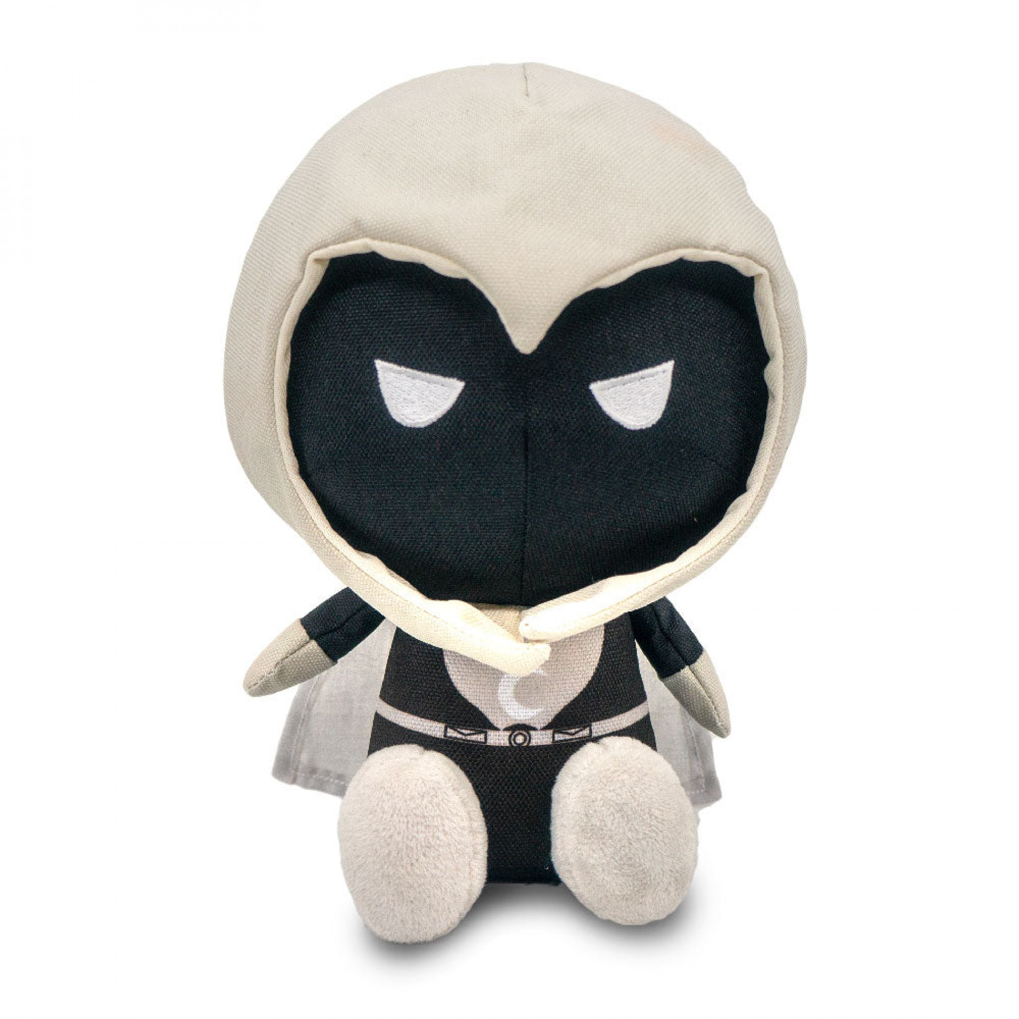 Moon Knight Full Body Plush Squeaky Dog Toy, White