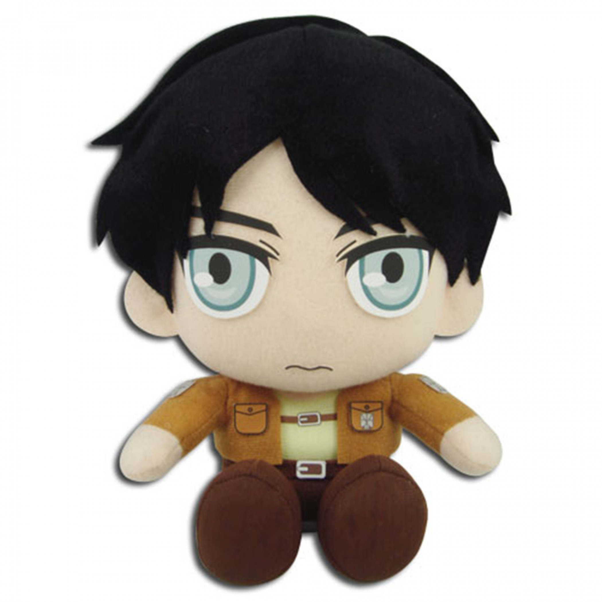 Attack on Titan Eren Yeager 8' Plush Toy, Multi-Color