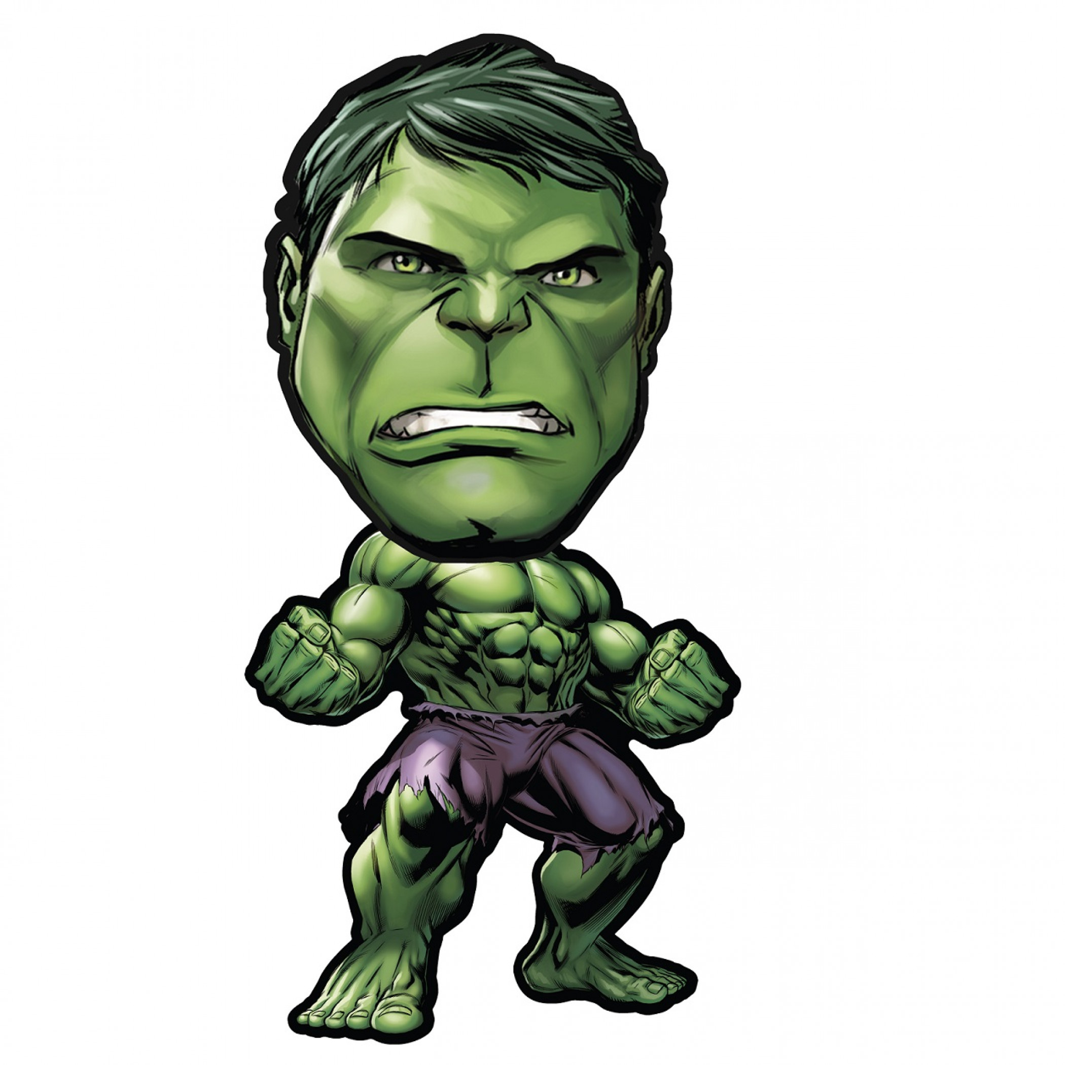 Incredible Hulk Wiggle Air Freshener, Green