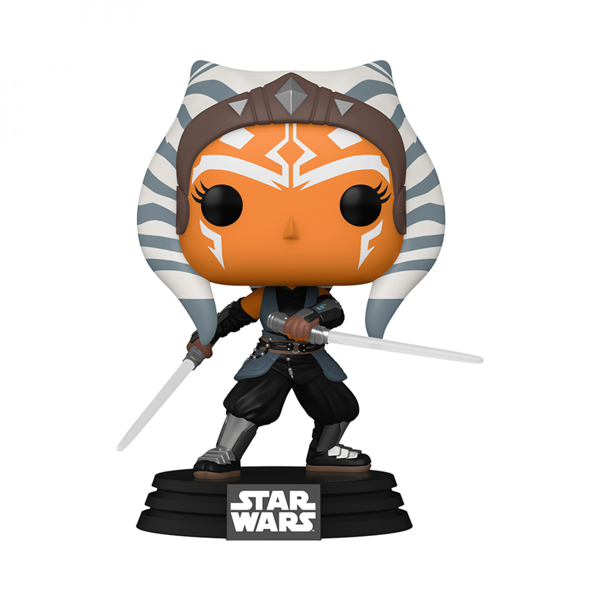 Star Wars The Mandalorian Ahsoka w/ Sabers Funko Pop! Vinyl Figure, Multi-Color
