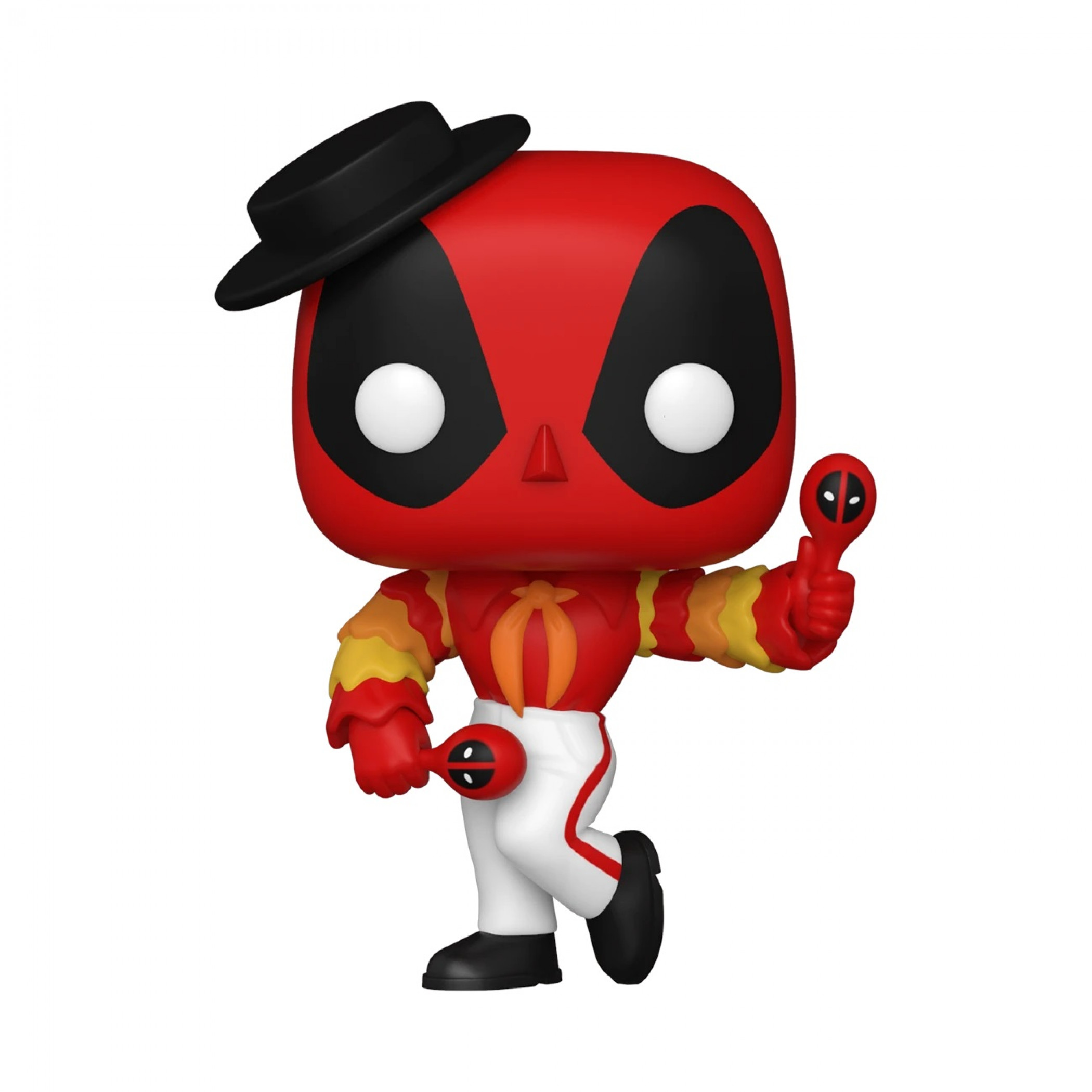 Deadpool 30th Anniversary Flamenco Deadpool Funko Pop! Vinyl Figure, Multi-Color
