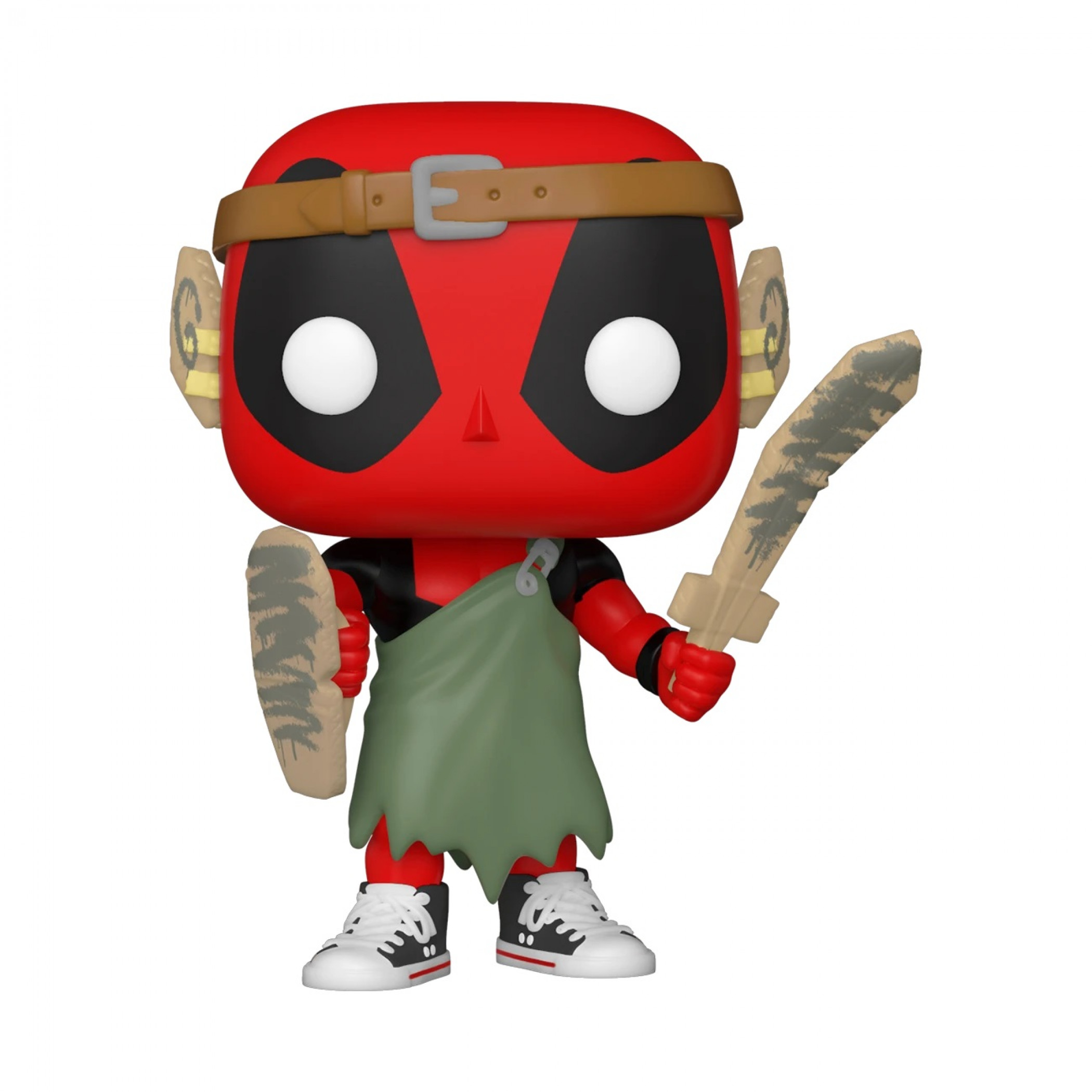 Deadpool 30th Anniversary LARPing Deadpool Funko Pop! Vinyl Figure, Multi-Color