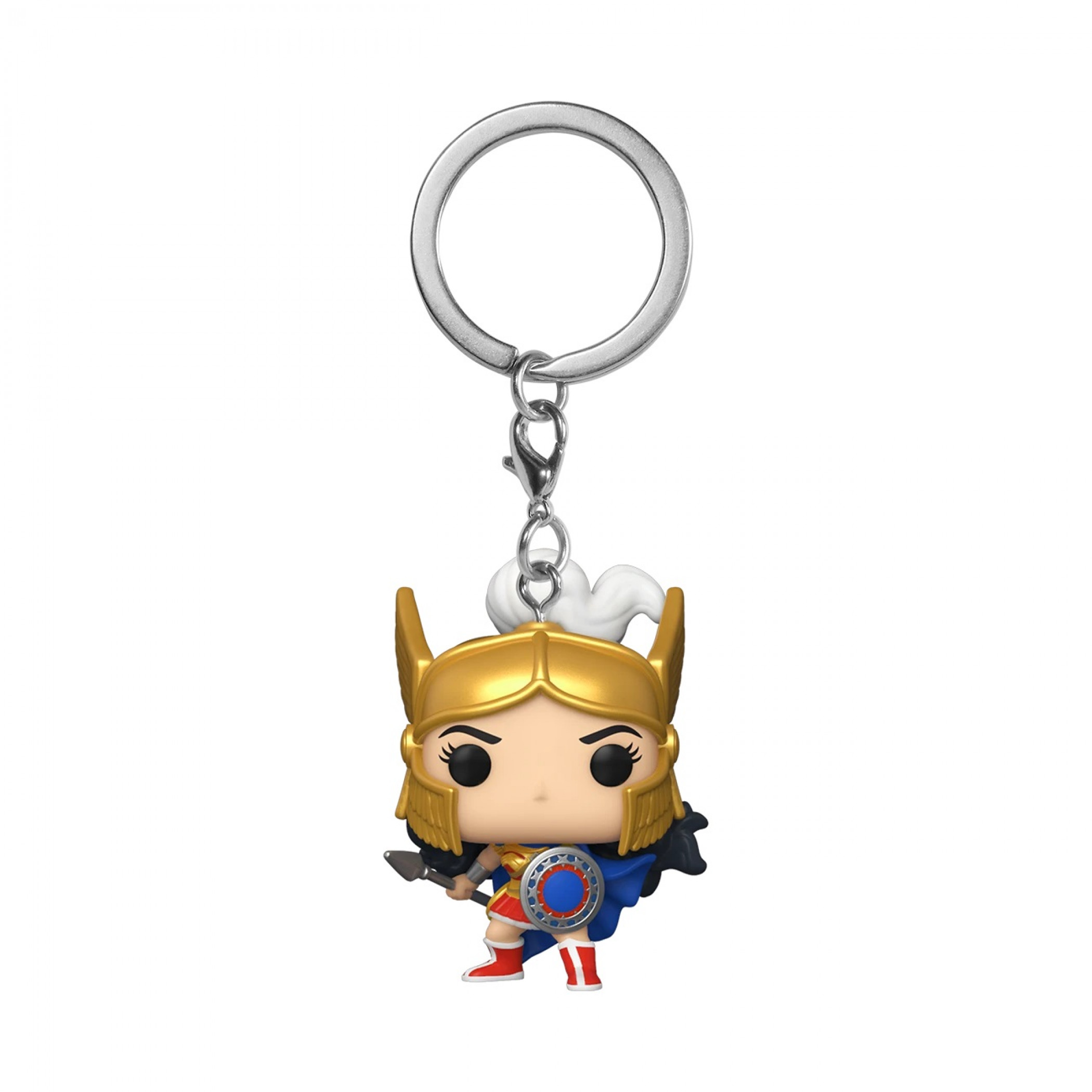 Wonder Woman 80th Anniversary Funko Pop! Keychain, Red