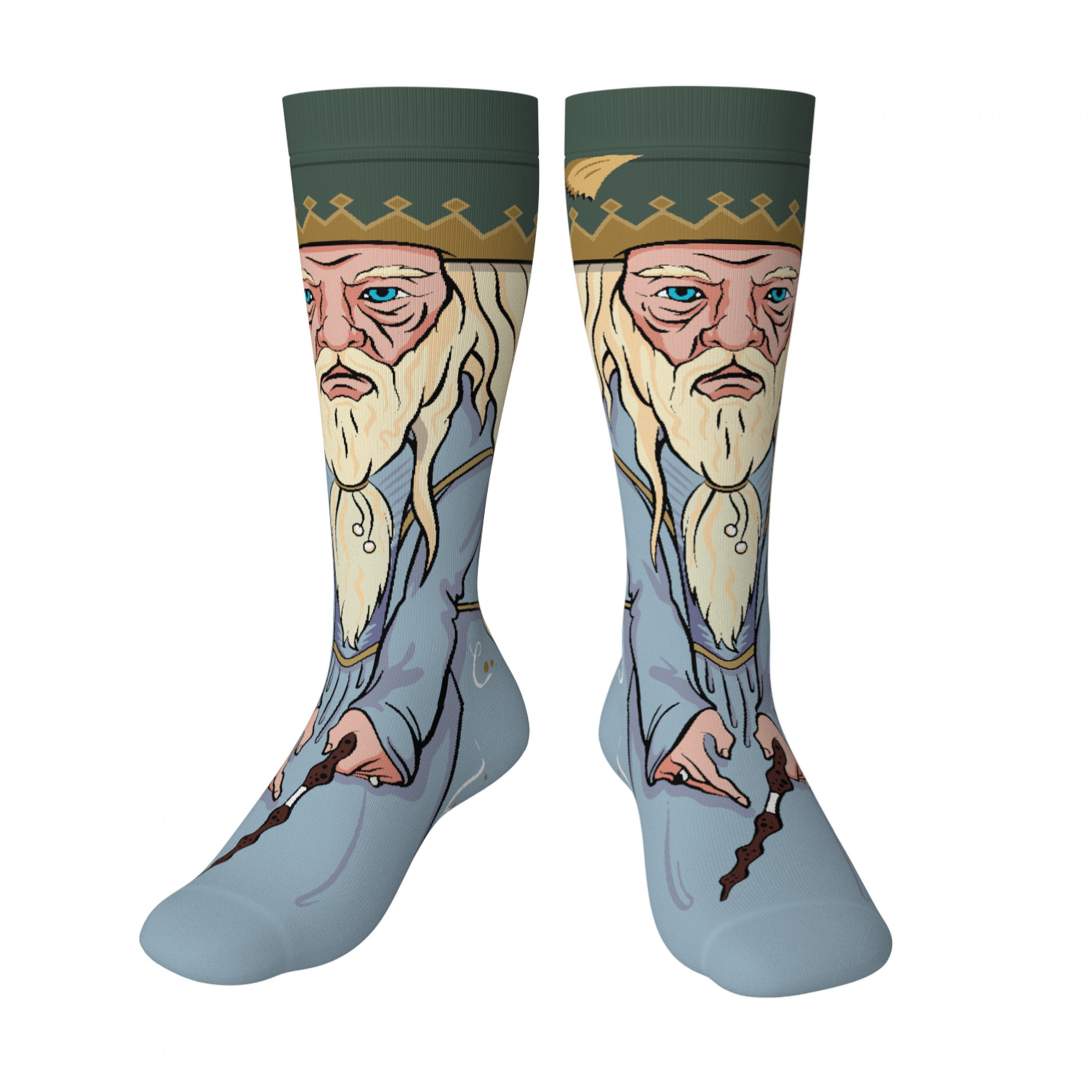 Harry Potter Dumbledore Crossover Crew Socks, Multi-Color