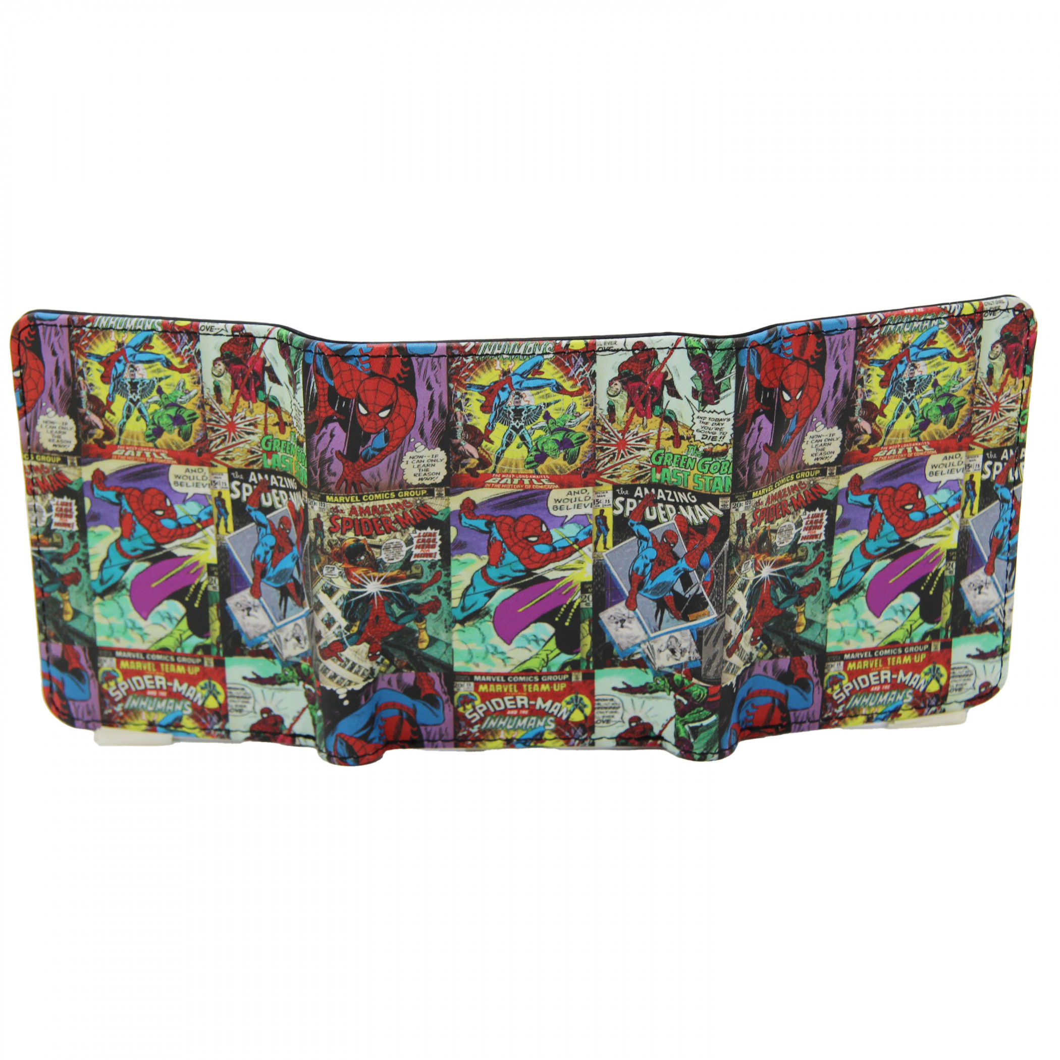 The Amazing Spider-Man Action Panels Trifold Wallet, Multi-Color
