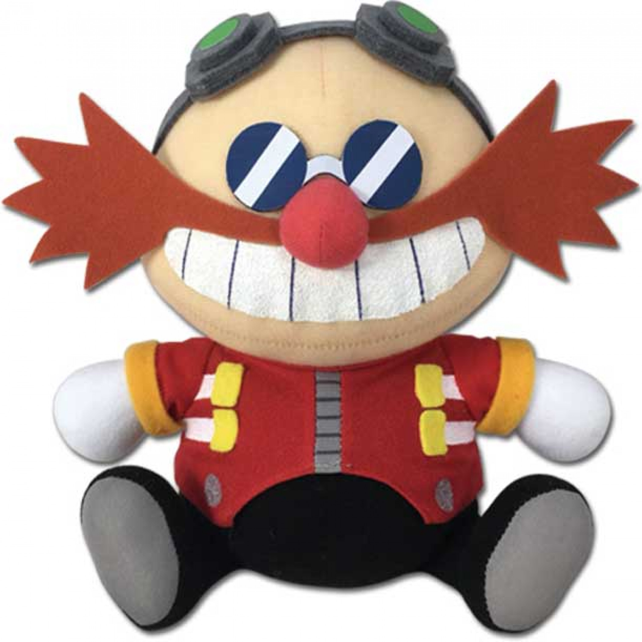 Sonic the Hedgehog Doctor Robotnik 7' Plush, Red