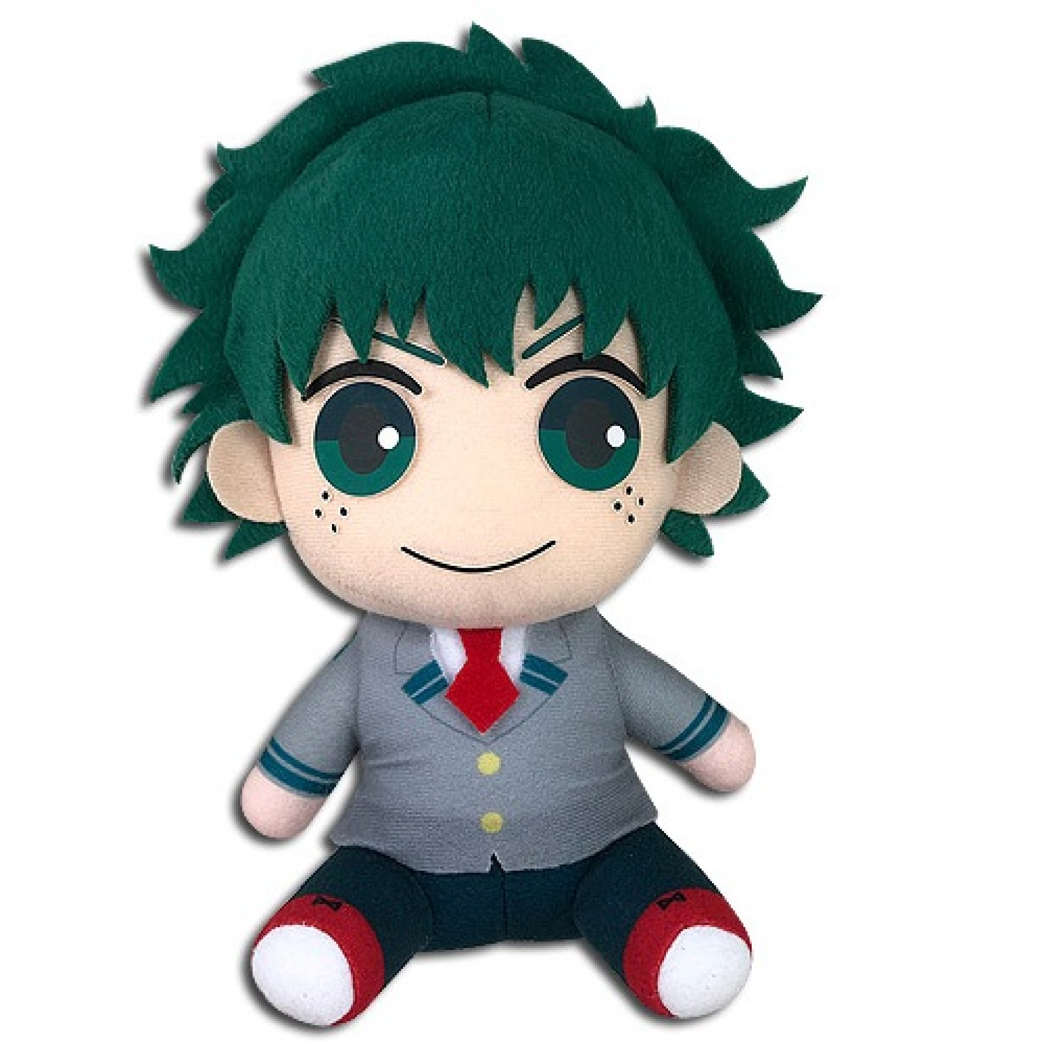 My Hero Academia Deku 7' Plush Doll, Grey