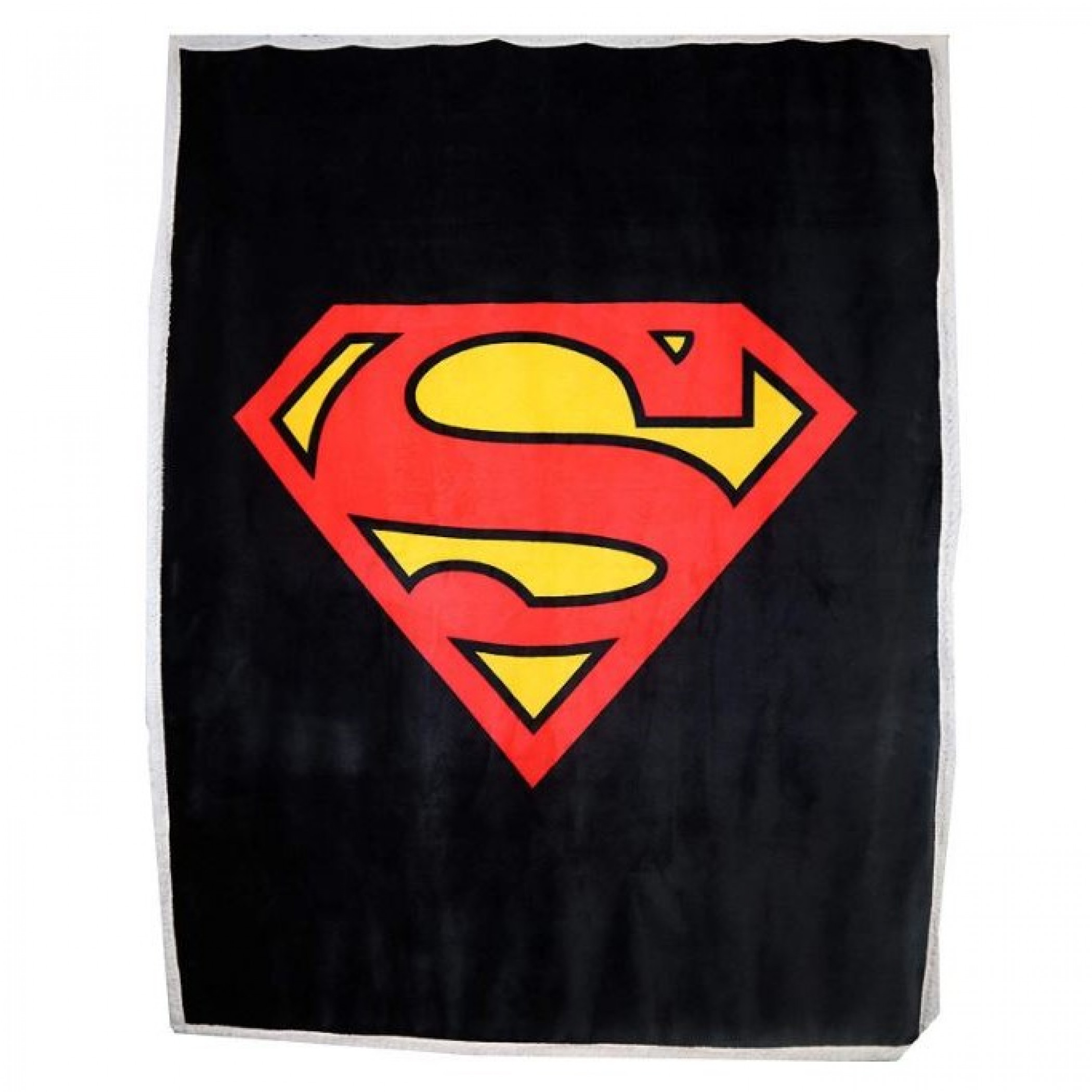 DC Comics Licensed The Flash Logo Super Hero Thick Micro Sherpa Throw Blanket 