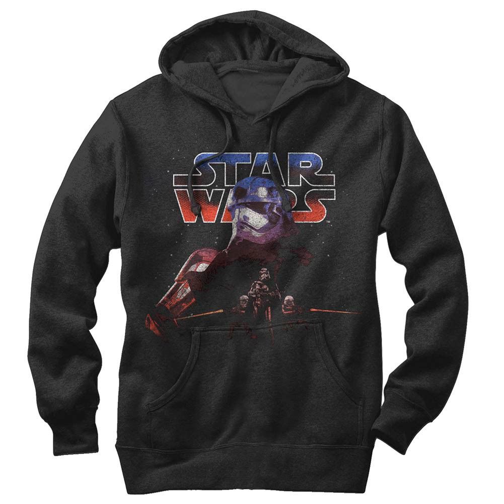 Star Wars Episode 7 Leading Black Lightweight Hoodie, Black